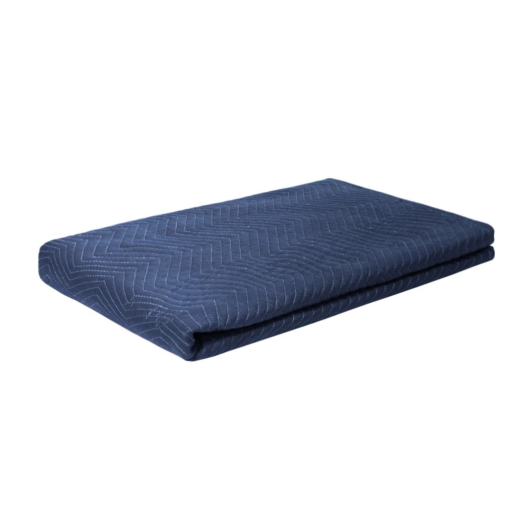 2 Traderight Heavy Duty Quilted Moving Blankets Furniture Removalist Pads, 2 of 8
