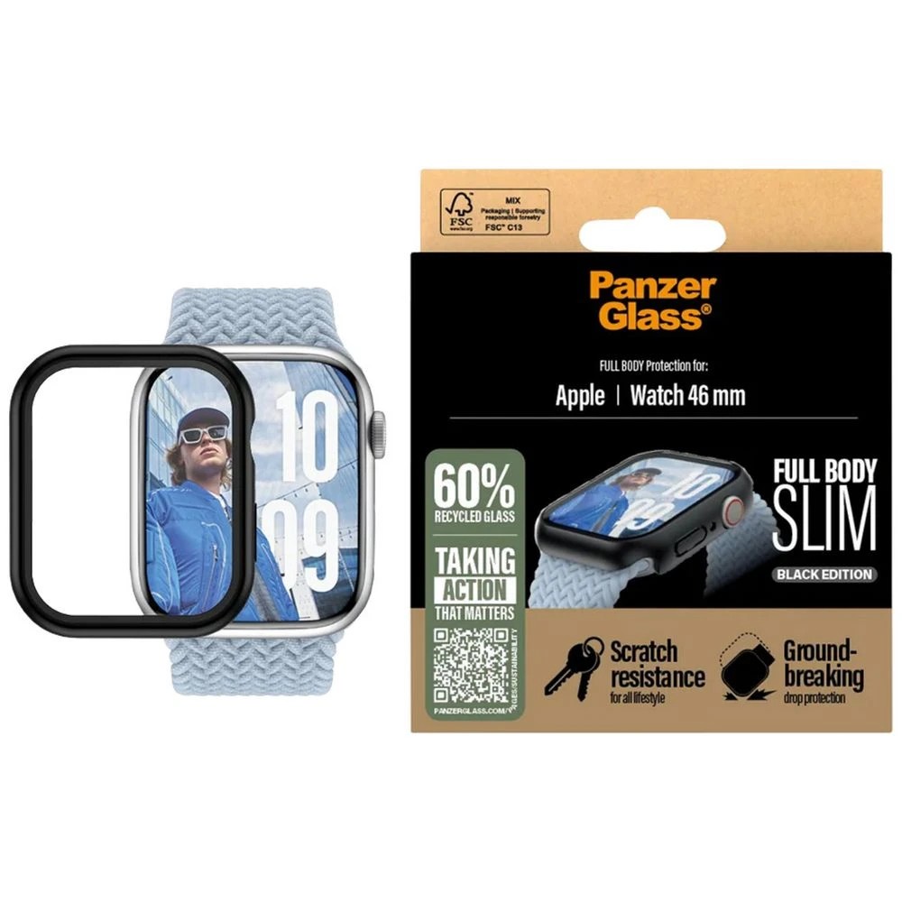 2 PanzerGlass Snappie Case Apple Watch 46mm Black, 2 of 4