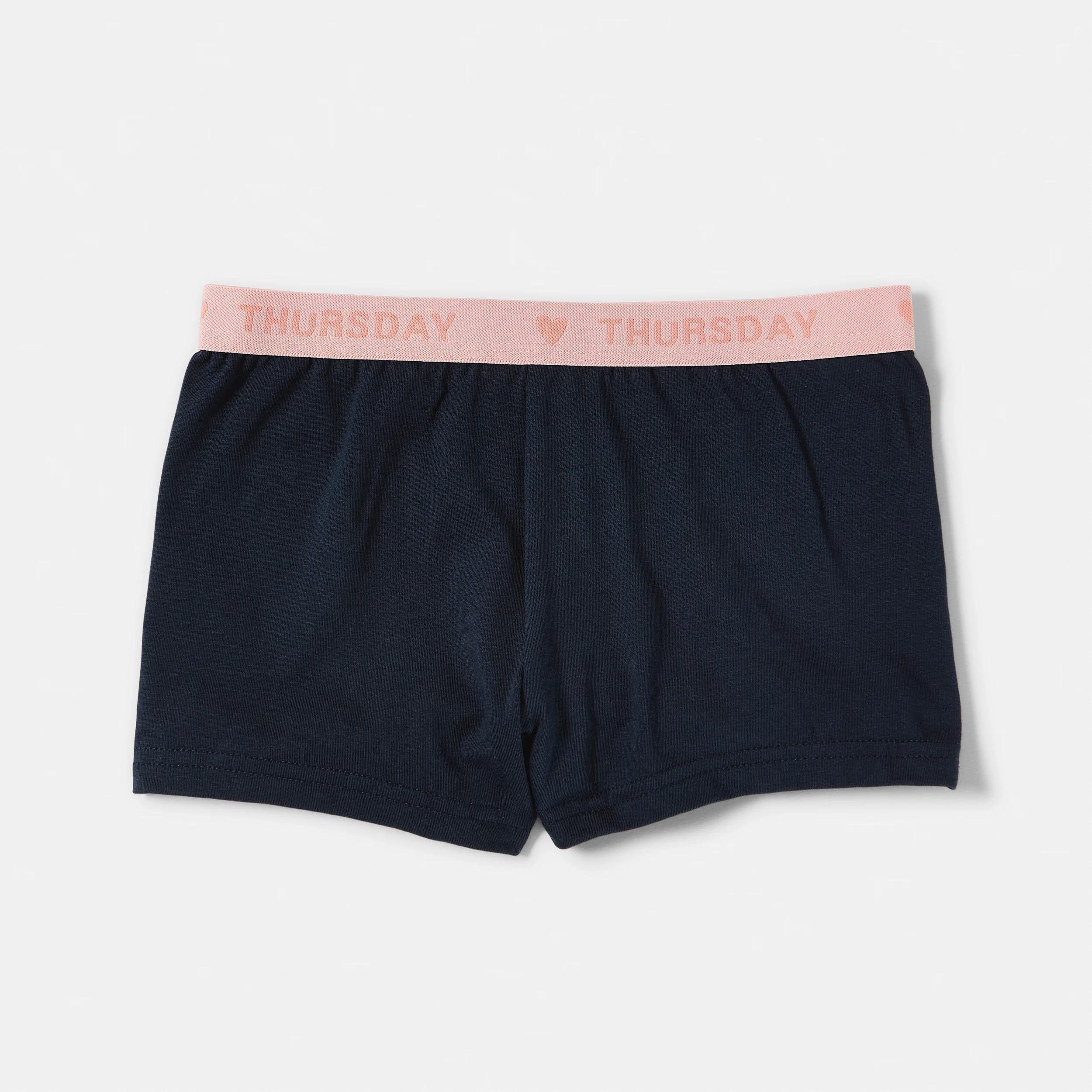 6 7 Pack Shorties NAVY PASTEL DAYS, 6 of 10