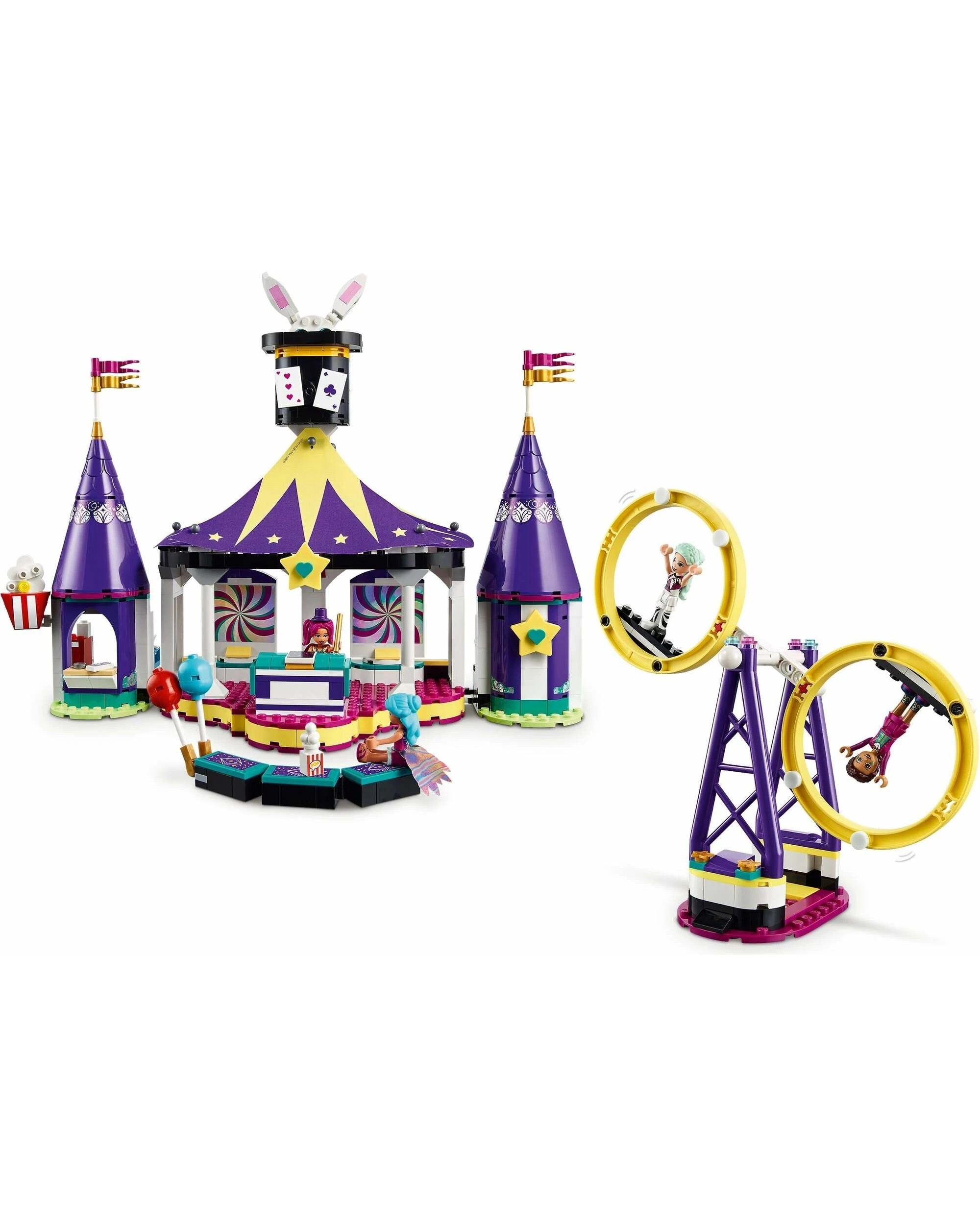 2 LEGO 41685 Magical Funfair Roller Coaster: Carnival Thrill Ride, 2 of 5
