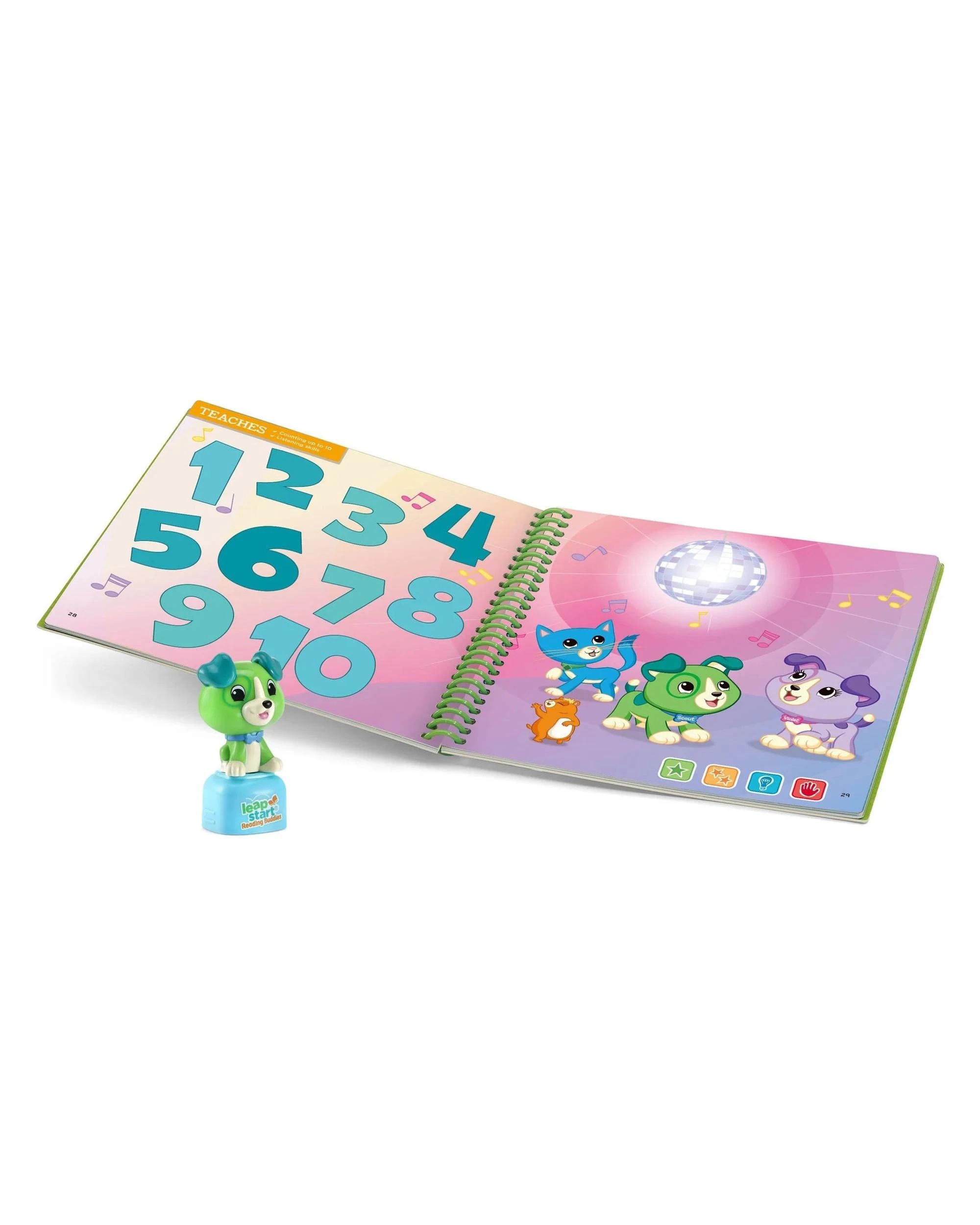 3 Leapfrog Leapstart Reading Buddies Scout and Friends Maths, 3 of 6