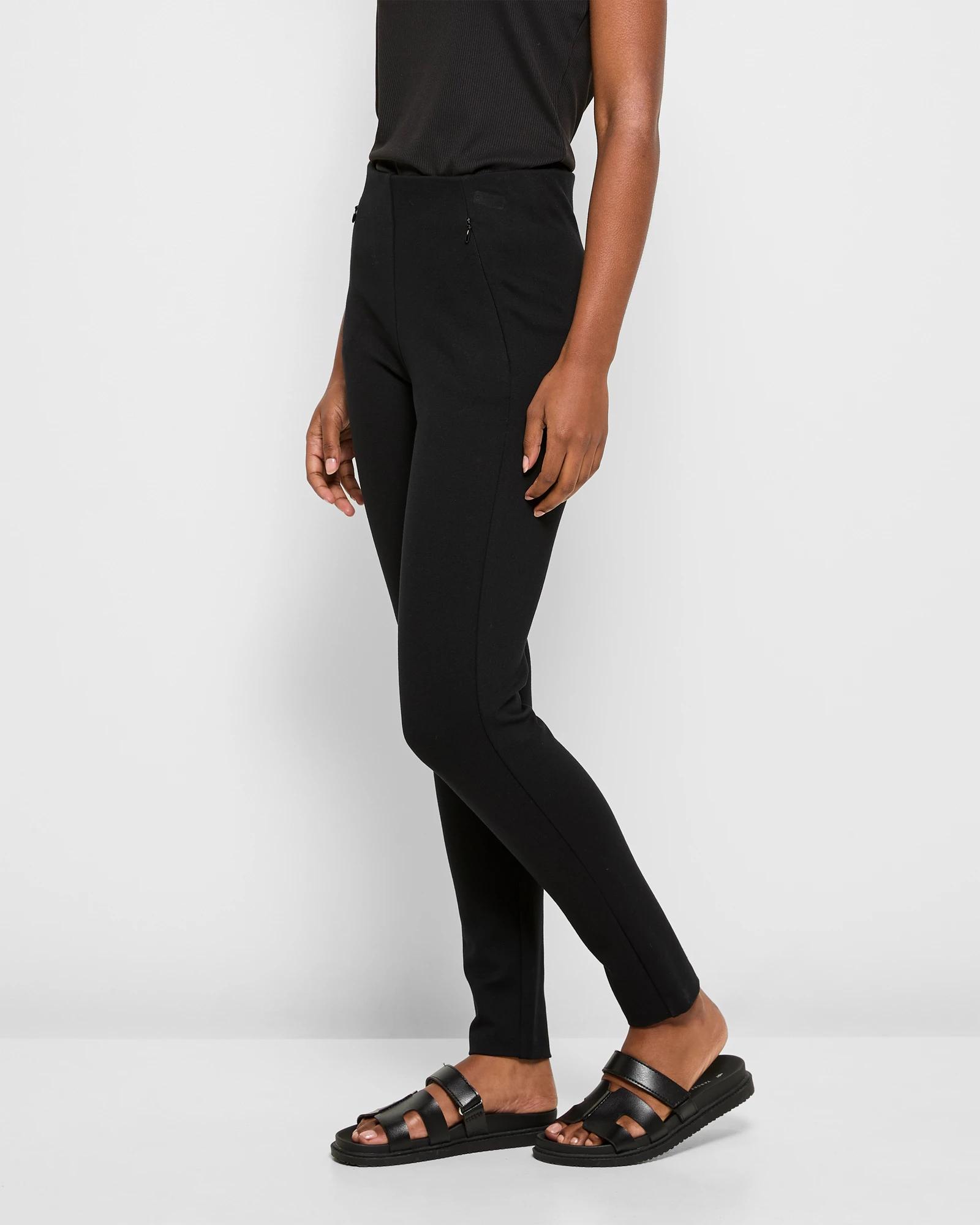 3 Target Petites Ponte Treggings BLACK, 3 of 5