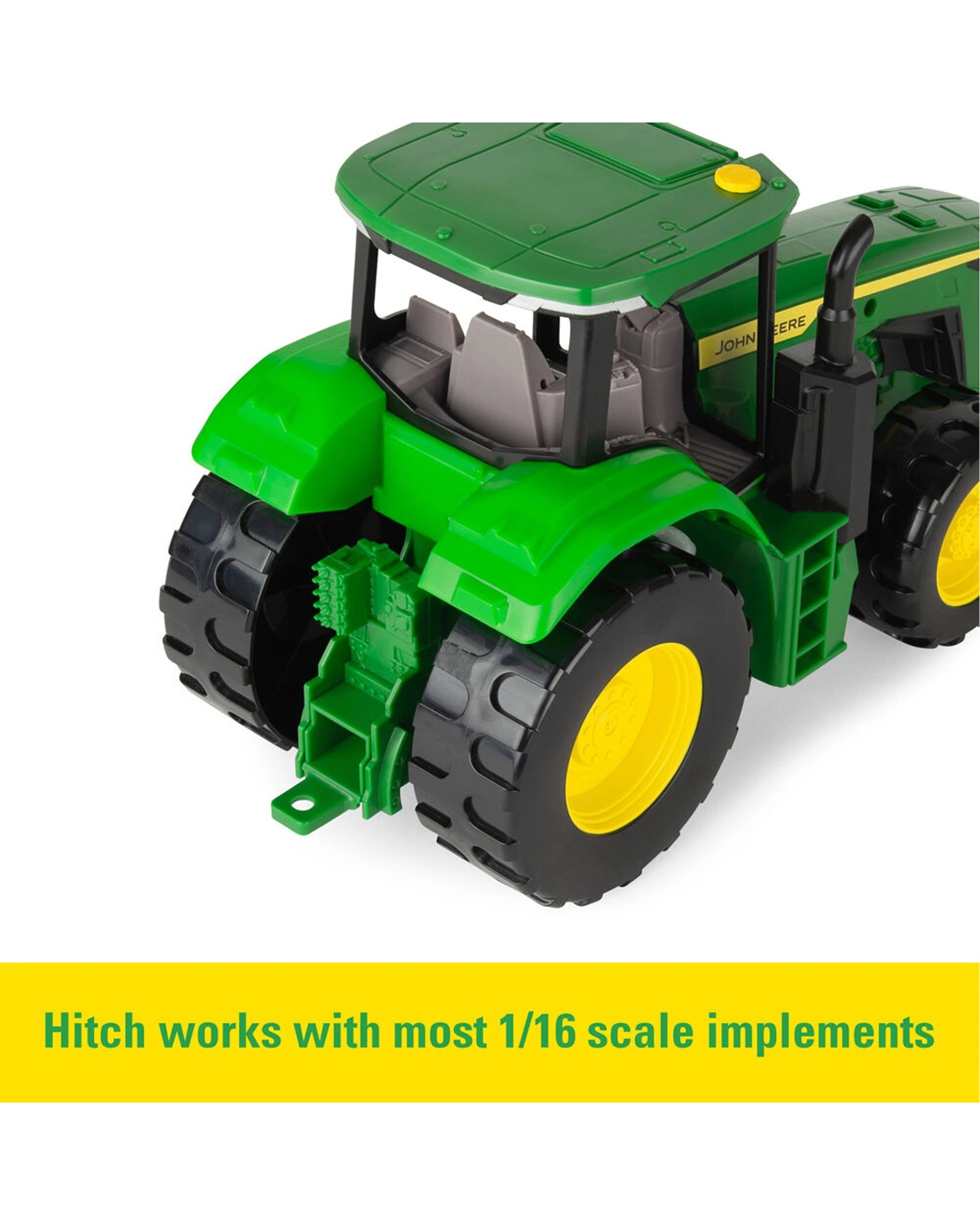 8 John Deere Lights and Sounds Tractor 30cm Toy Vehicle, 8 of 8