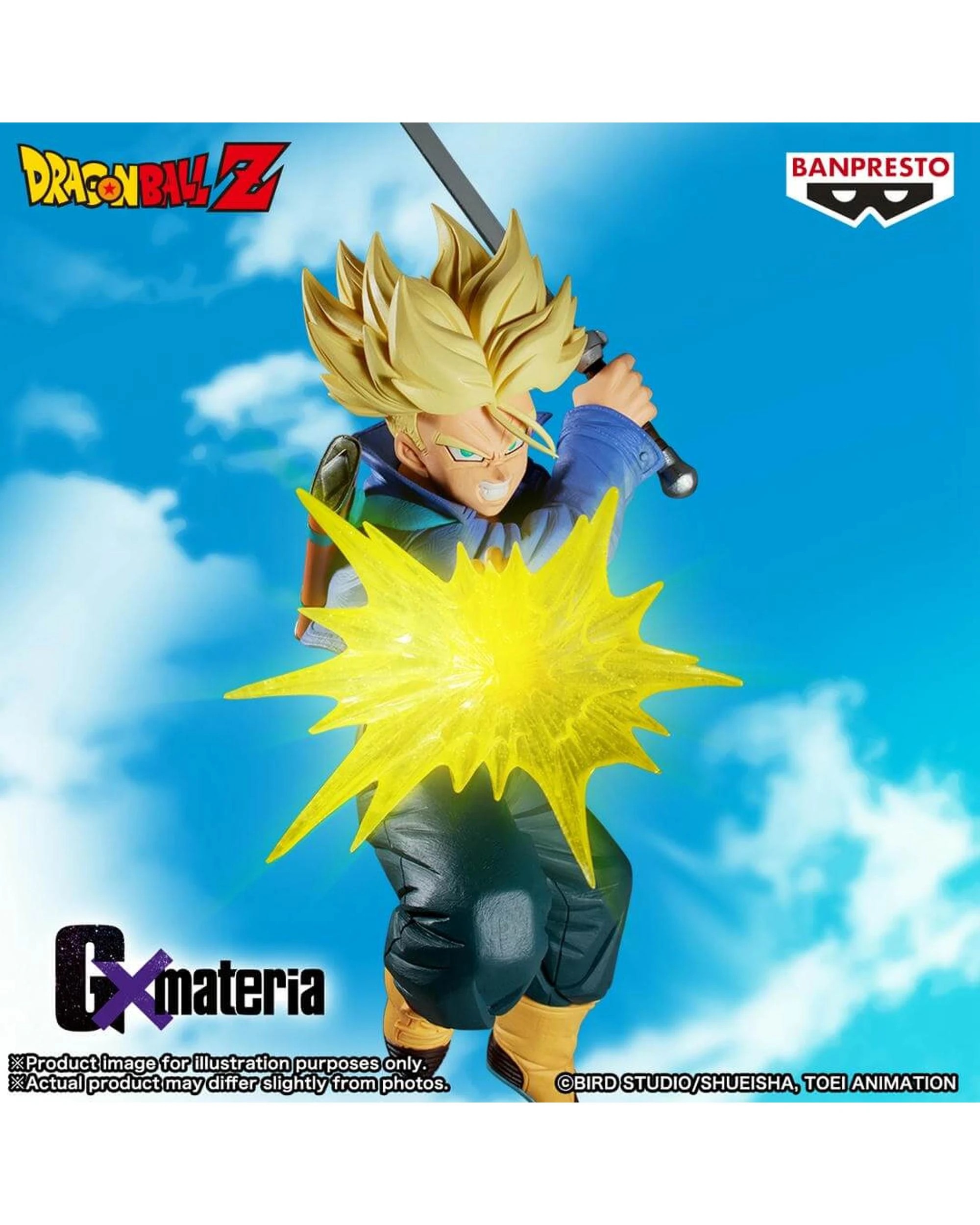8 Banpresto GxMateria Dragon Ball Z Trunks Figure, 8 of 8