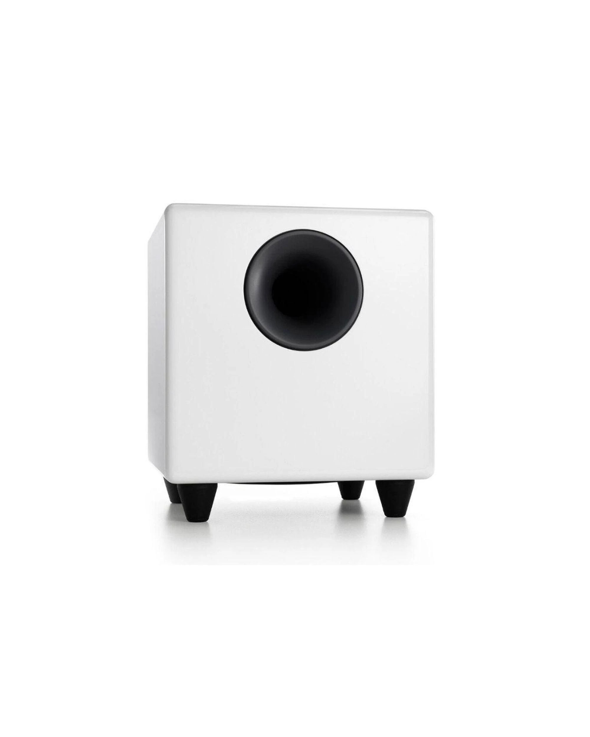 1 Audioengine S8 Premium Powered Subwoofer Hi-Gloss White, 1 of 3