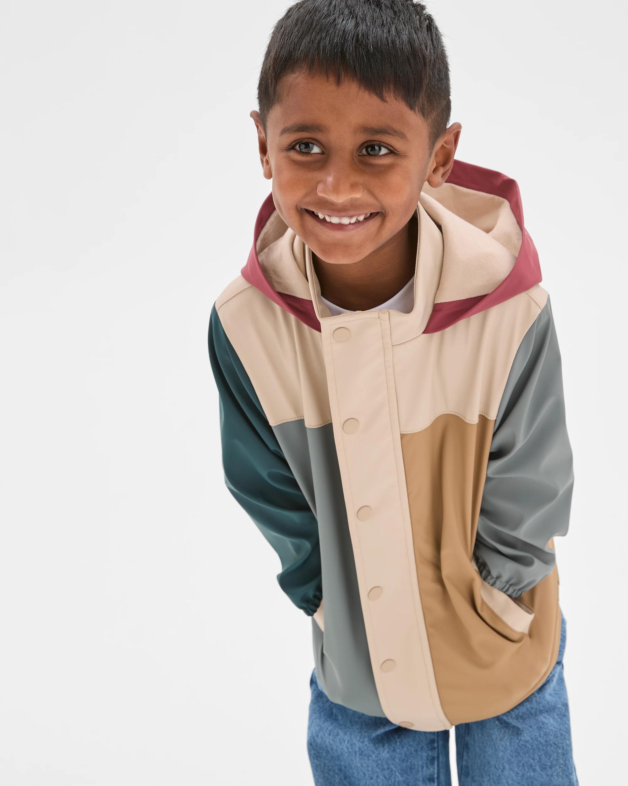 4 Target Kids Spliced Hooded Spray Jacket MULTI, 4 of 6