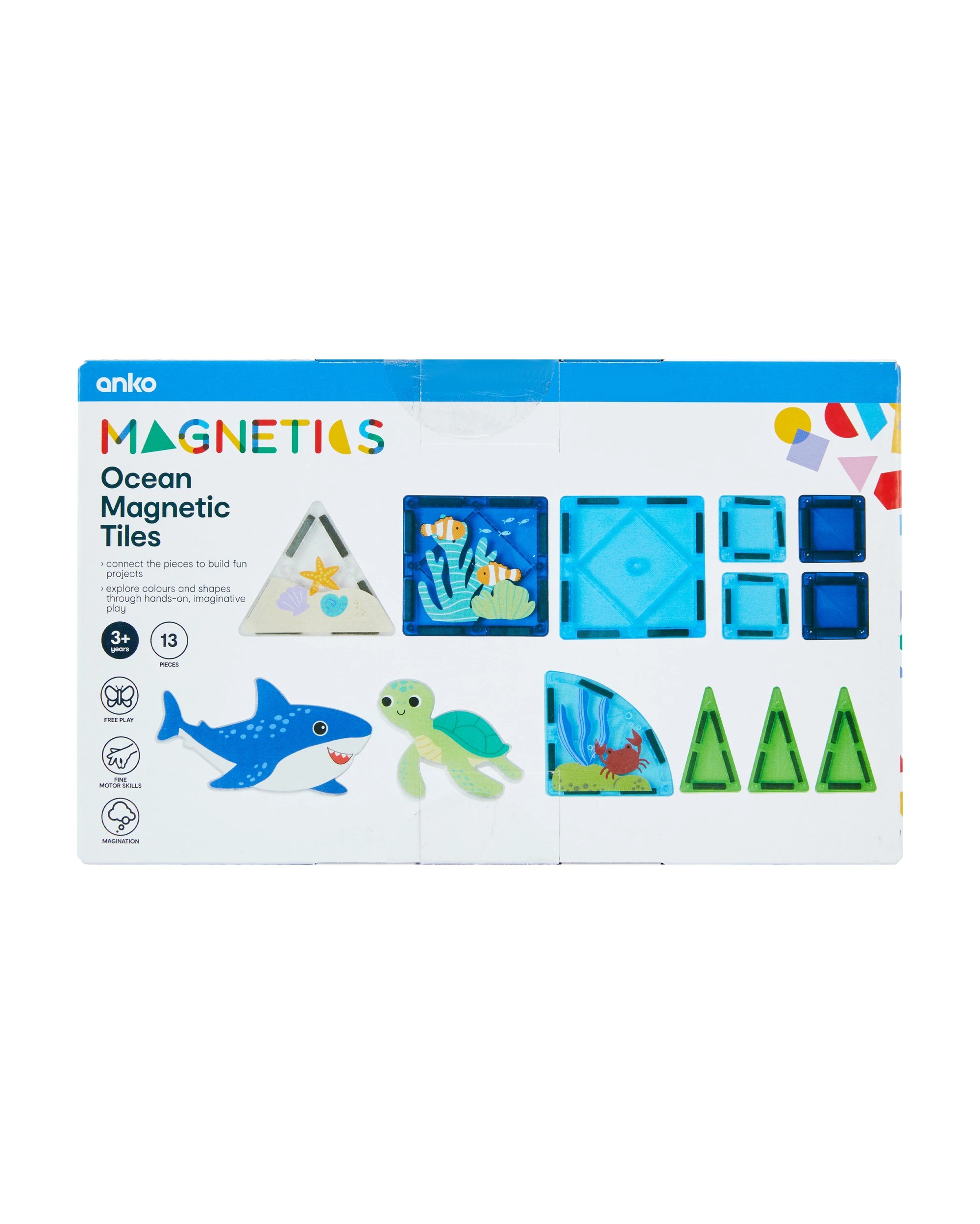 7 13 Piece Ocean Magnetic Tiles, 7 of 7