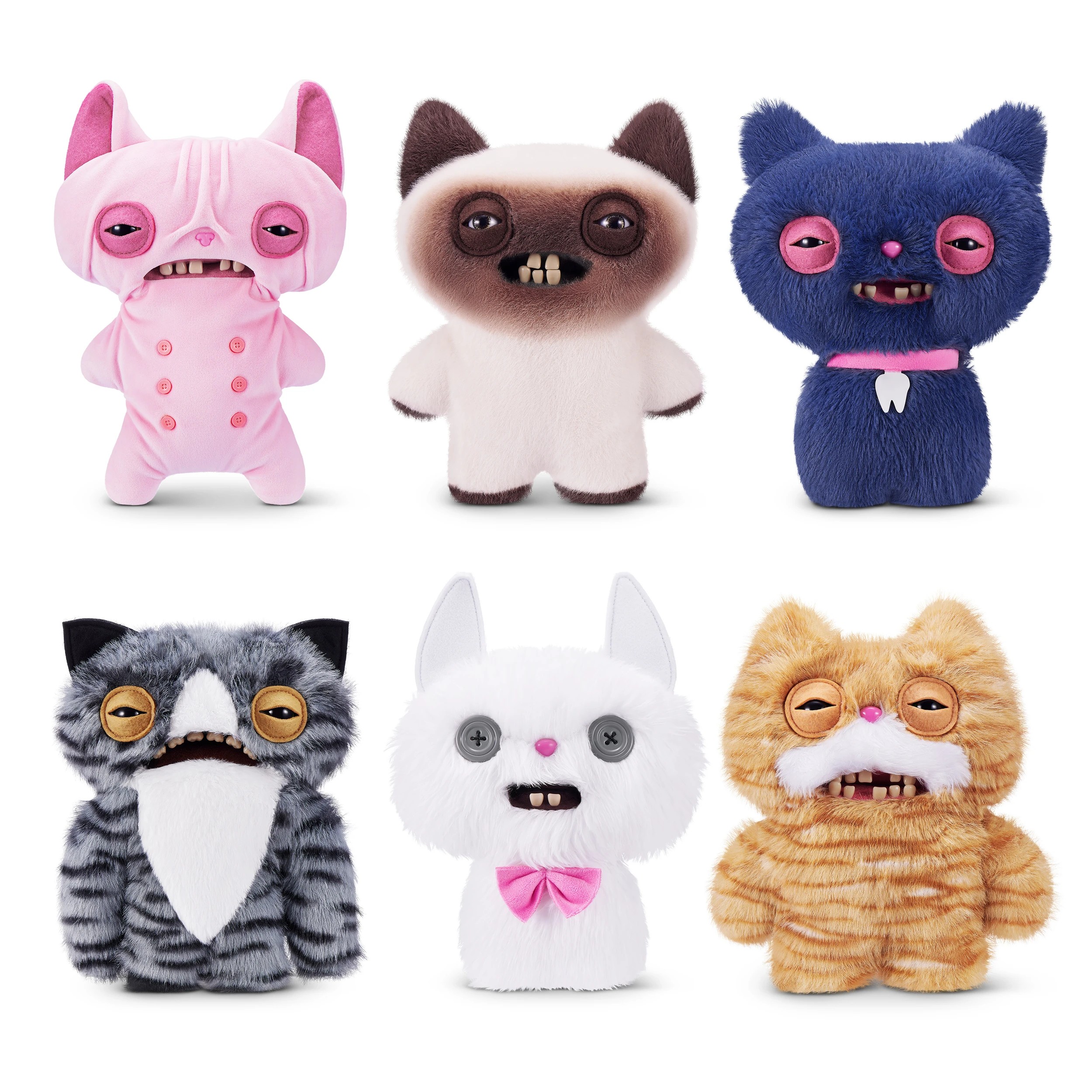 1 23cm Zuru Fuggler Alley Cats Plush Toy - Assorted, 1 of 8