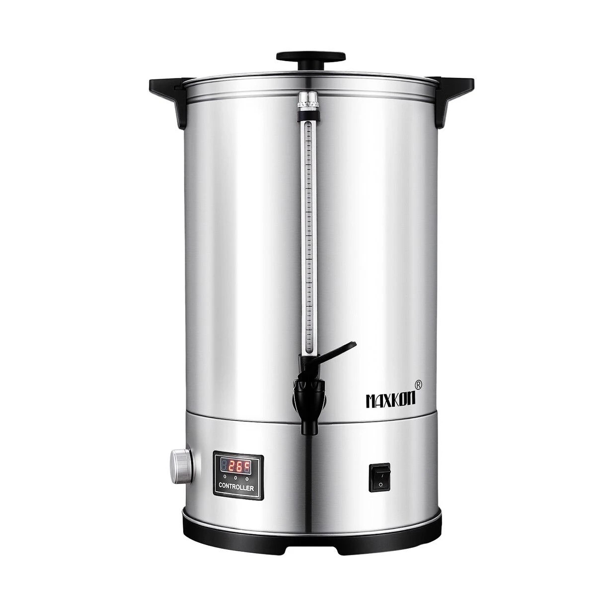 1 Maxkon Electric Hot Water Urn Tap Instant Dispenser Boiler Heater Warmer 19L, 1 of 2