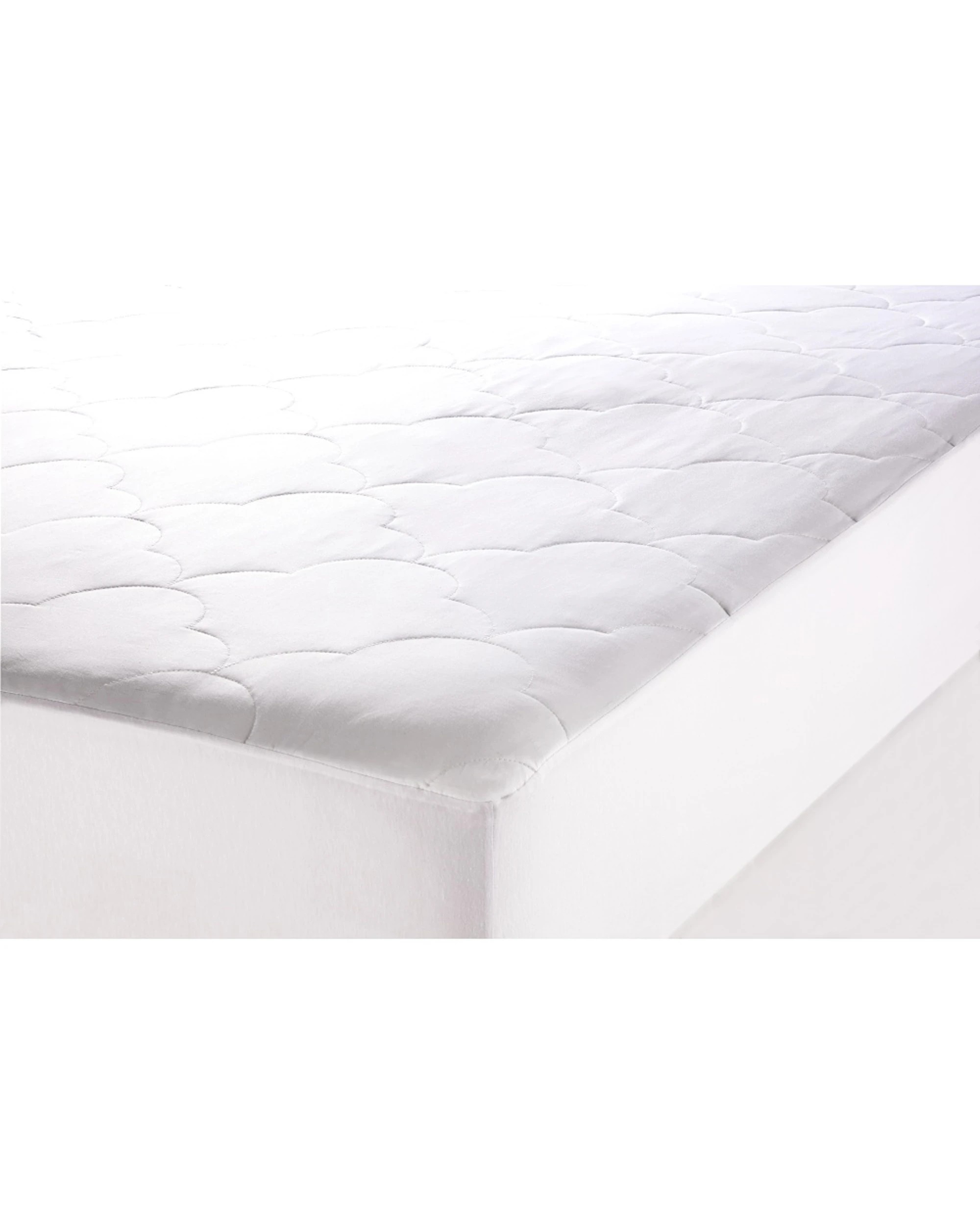 3 Jason Antibacterial Mattress Protector Allergy & Aathma Friendly Fully Fitted - White, 3 of 10