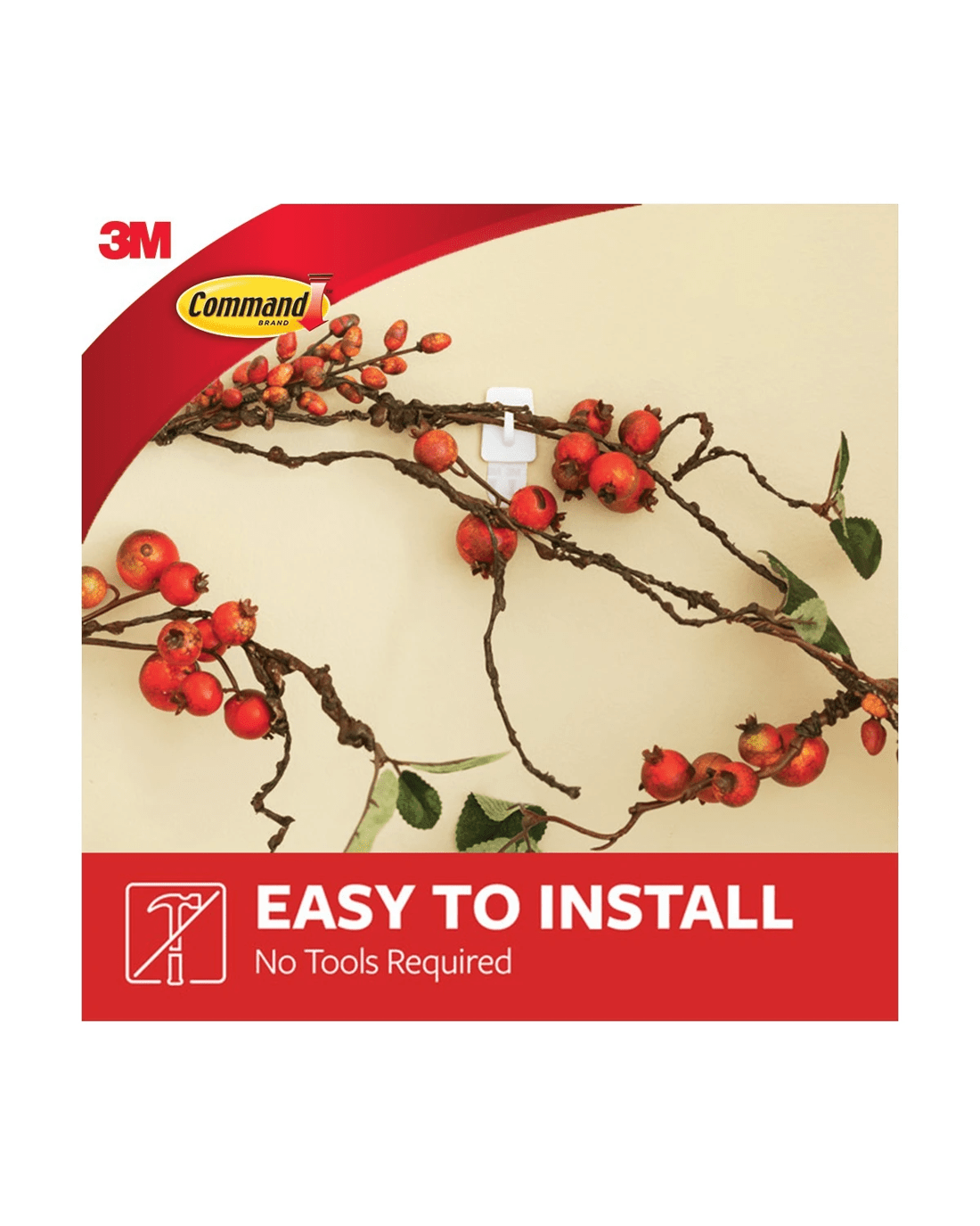 2 3 Pack Command Mounting Hooks Micro - White, 2 of 5