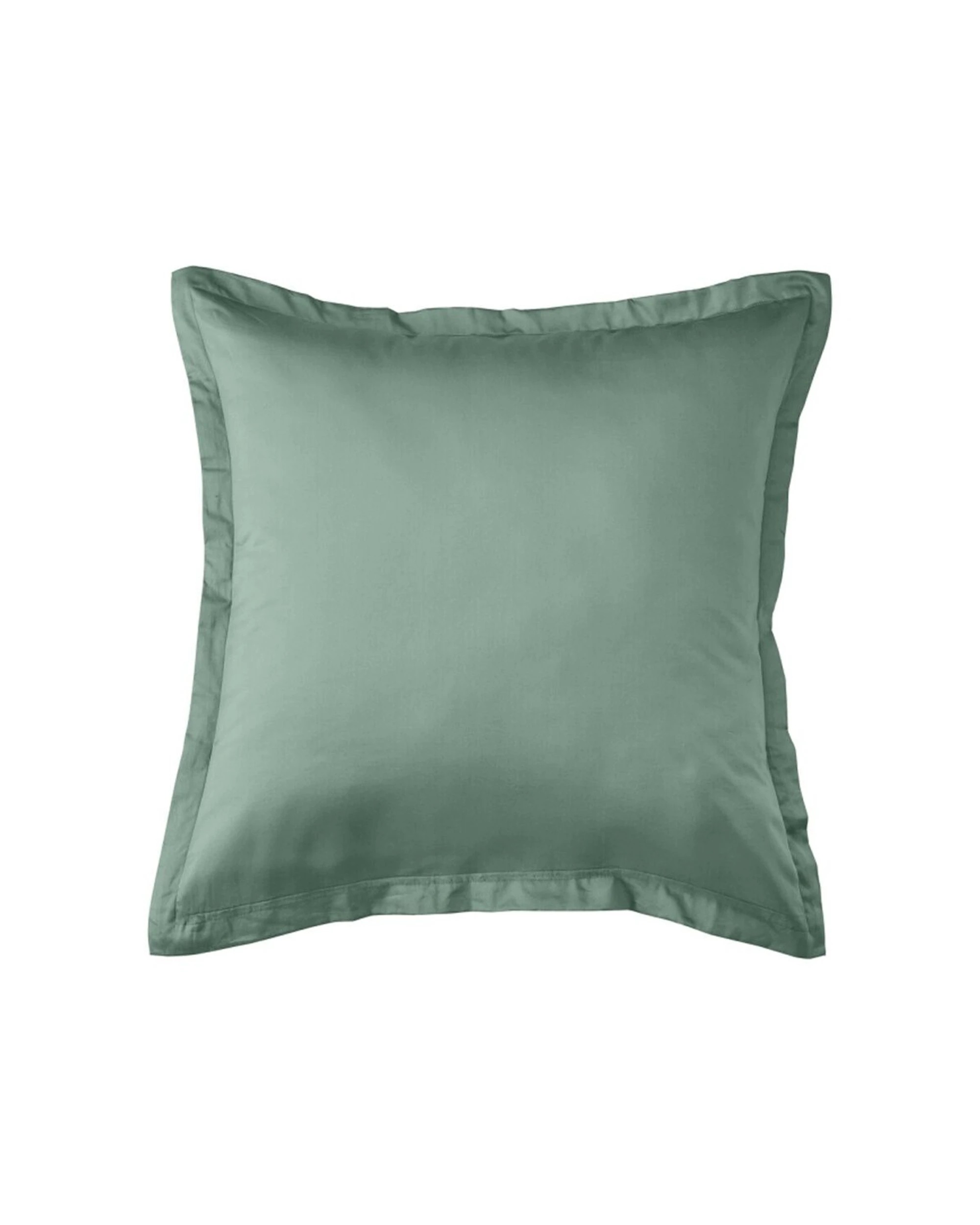 2 Grosvenor House Egyptian Cotton Tailored European Pillowcase Slate 2PK 500TC - Green, 2 of 5