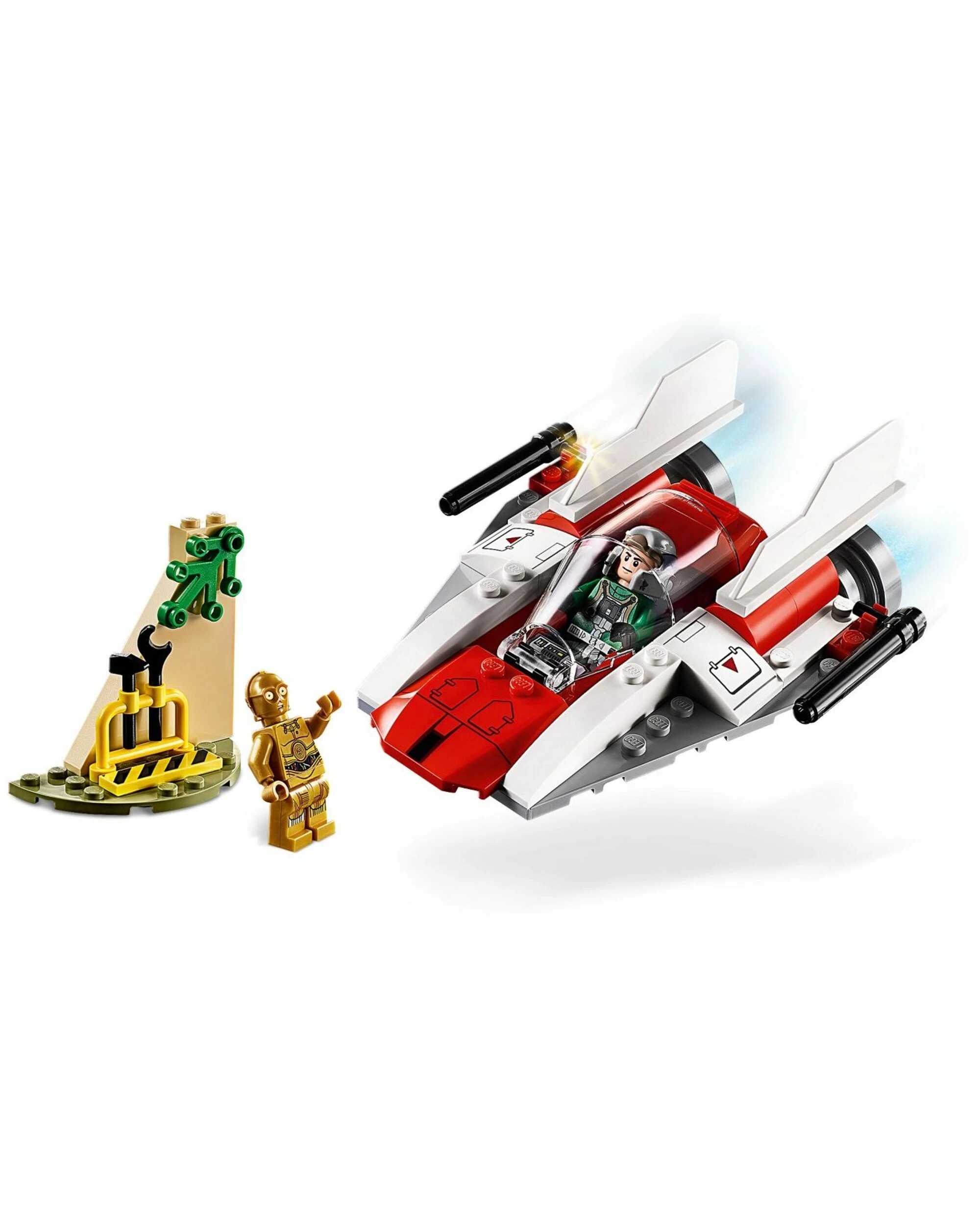 2 LEGO 75247 Rebel A-wing Starfighter 4+ C-3PO, 2 of 4