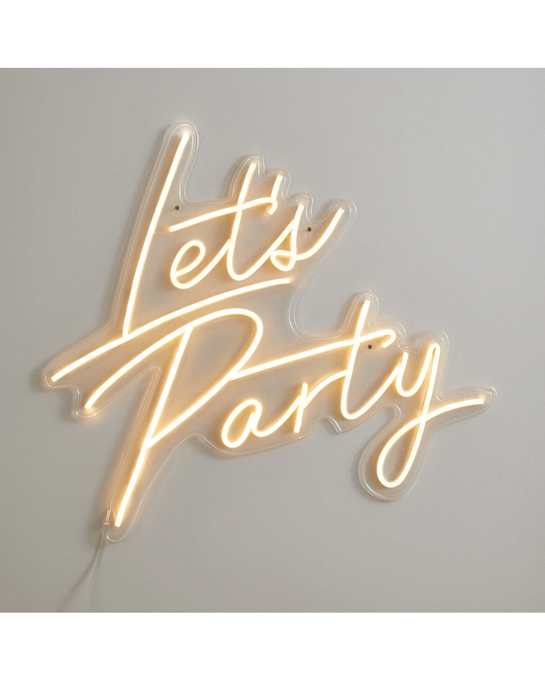 1 Lets Party Neon Light, 1 of 8