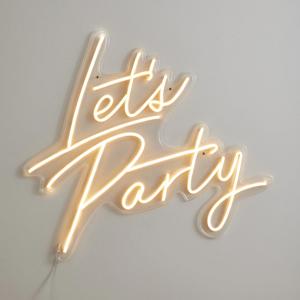 Lets Party Neon Light