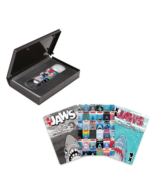 Aquarius Jaws 50th Anniversary Premium VHS Tape Playing Cards