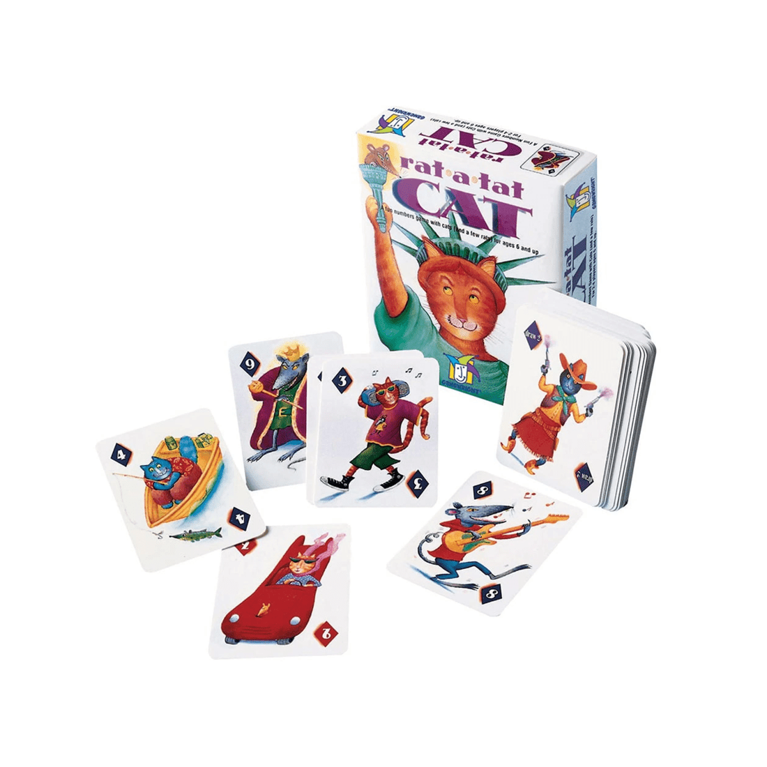 1 Gamewright Rat-a-Tat Cat Card Game, 1 of 1