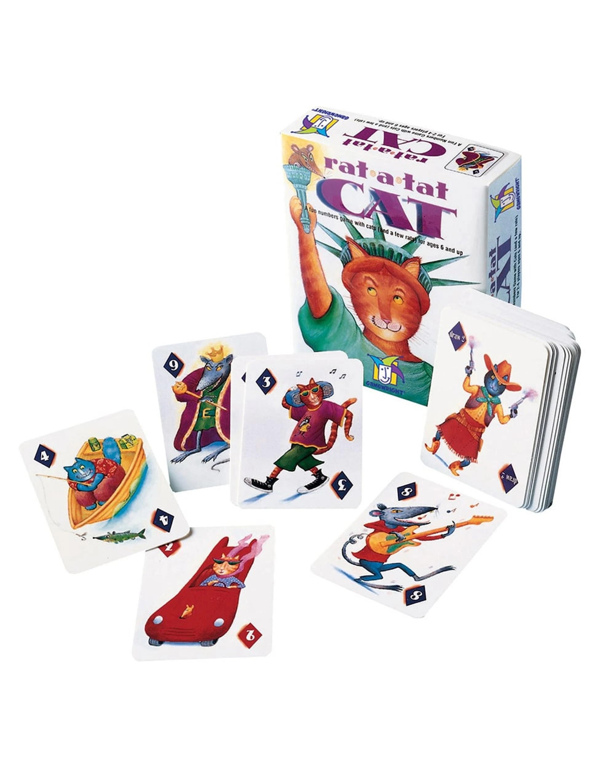 1 Rat-a-Tat Cat Card Game, 1 of 1