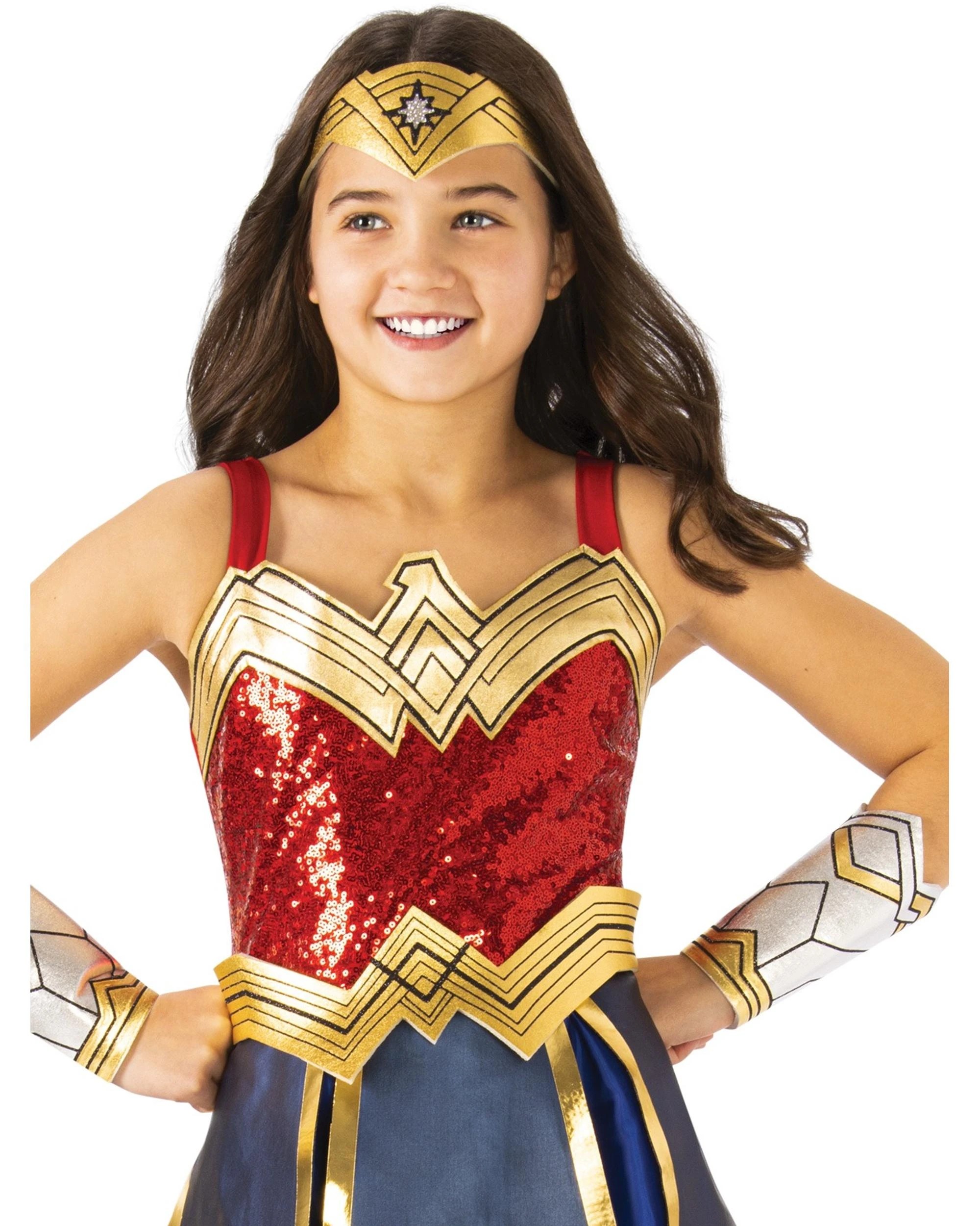 2 DC Wonder Woman 1984 Deluxe Child Costume Size 6-8 Years, 2 of 3