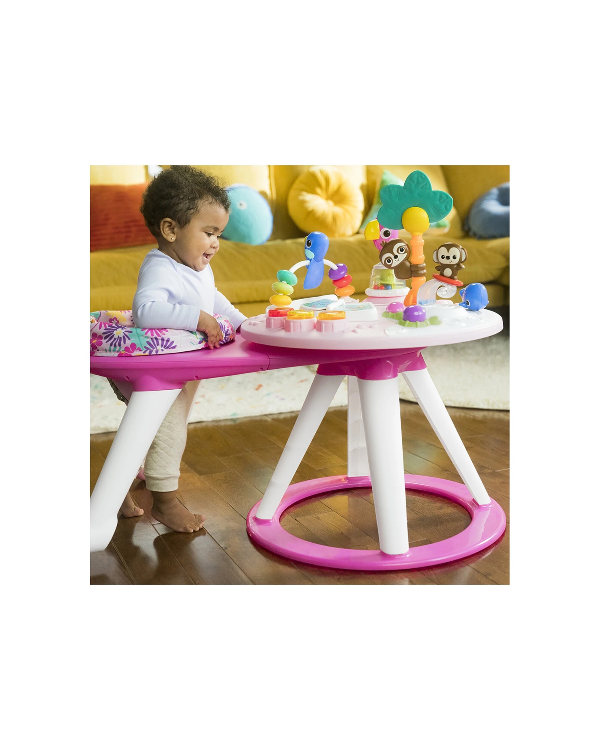 6 Bright Starts Around We Go 2-In-1 Walk-Around Activity Center And Table - Multi, 6 of 9