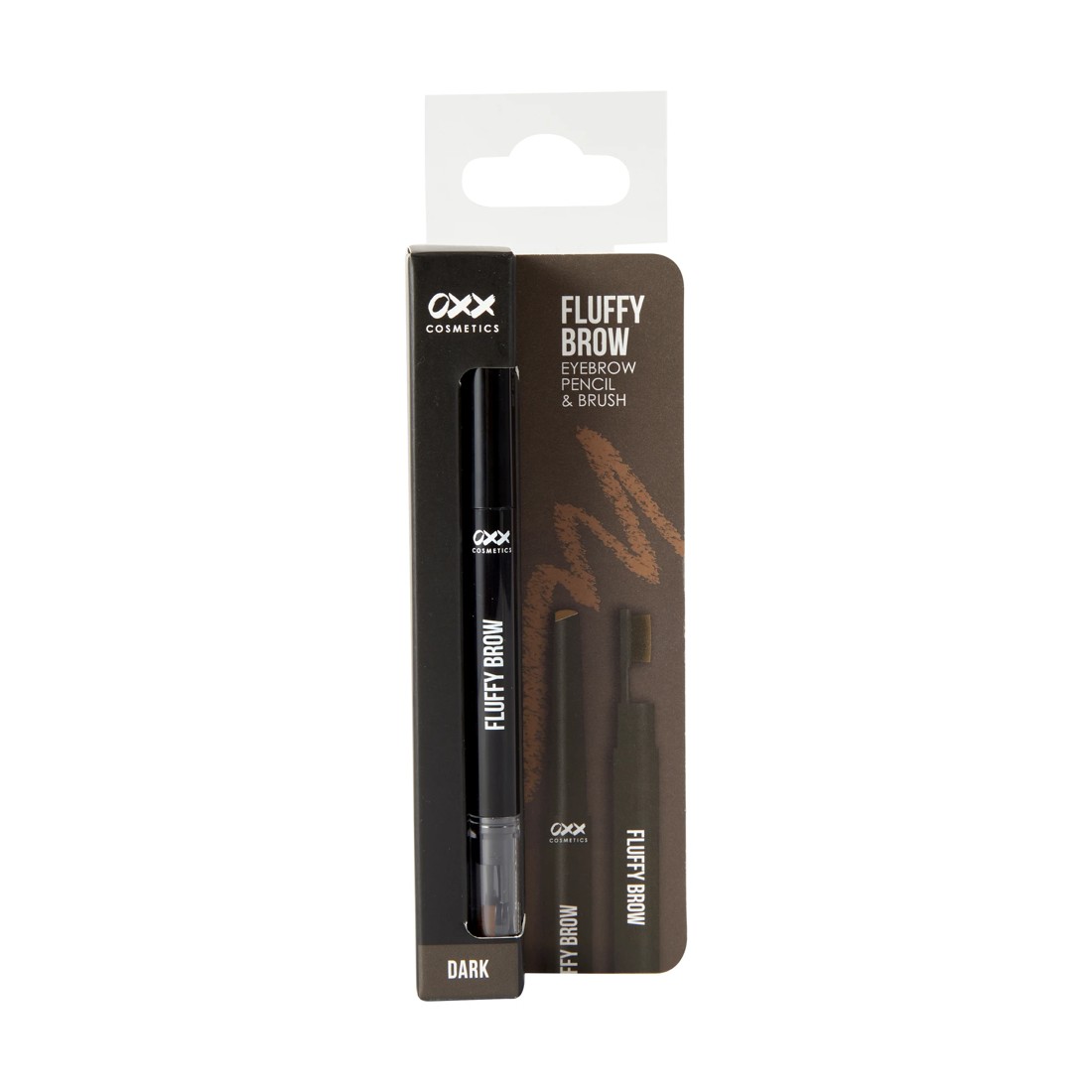 1 OXX Cosmetics Fluff & Shape Brow Pencil - Dark Brown, 1 of 6