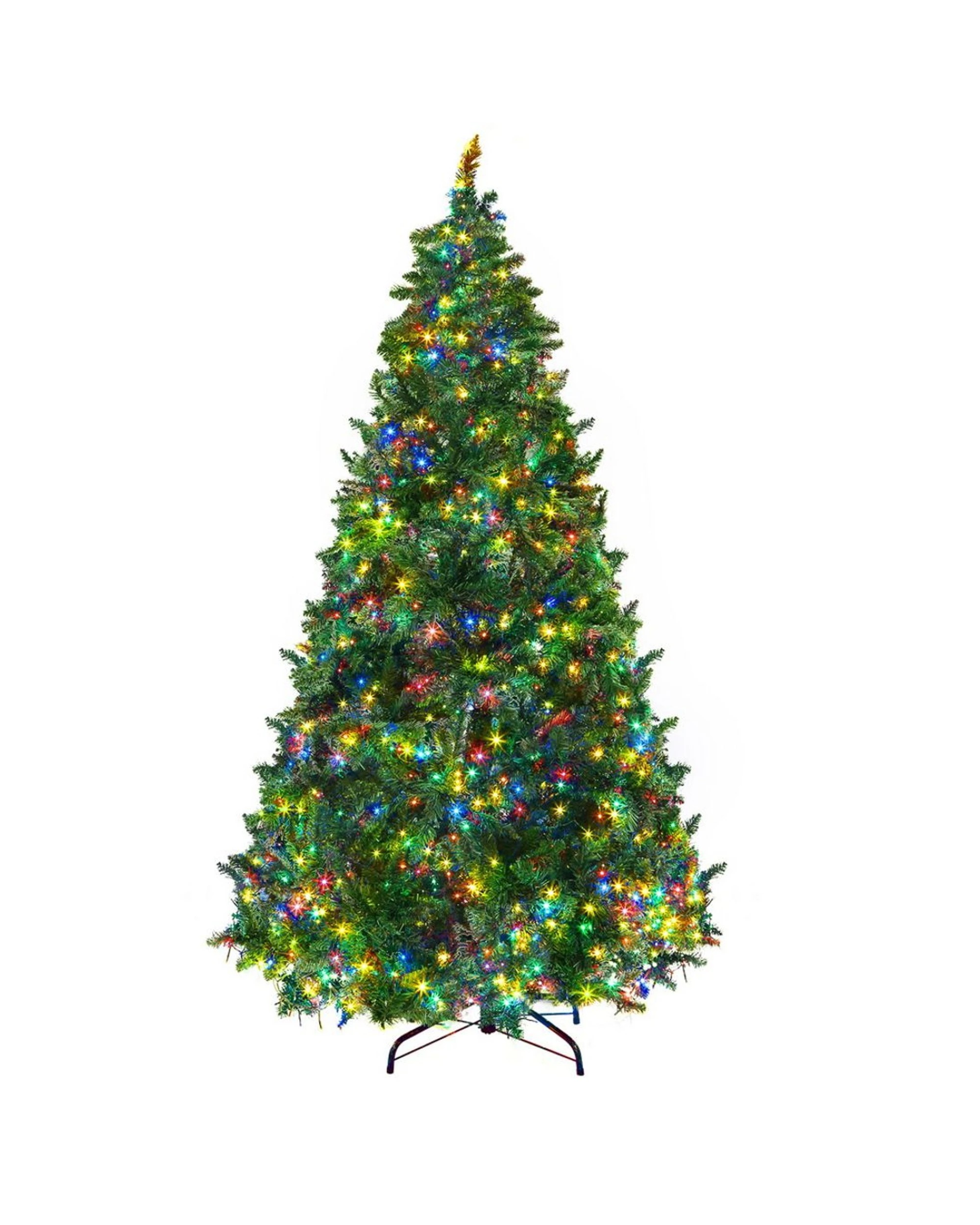 1 Jingle Jollys Christmas Tree 2.1m Xmas Tree Decoration 9 Light Modes Dual Colour - Green, 1 of 7