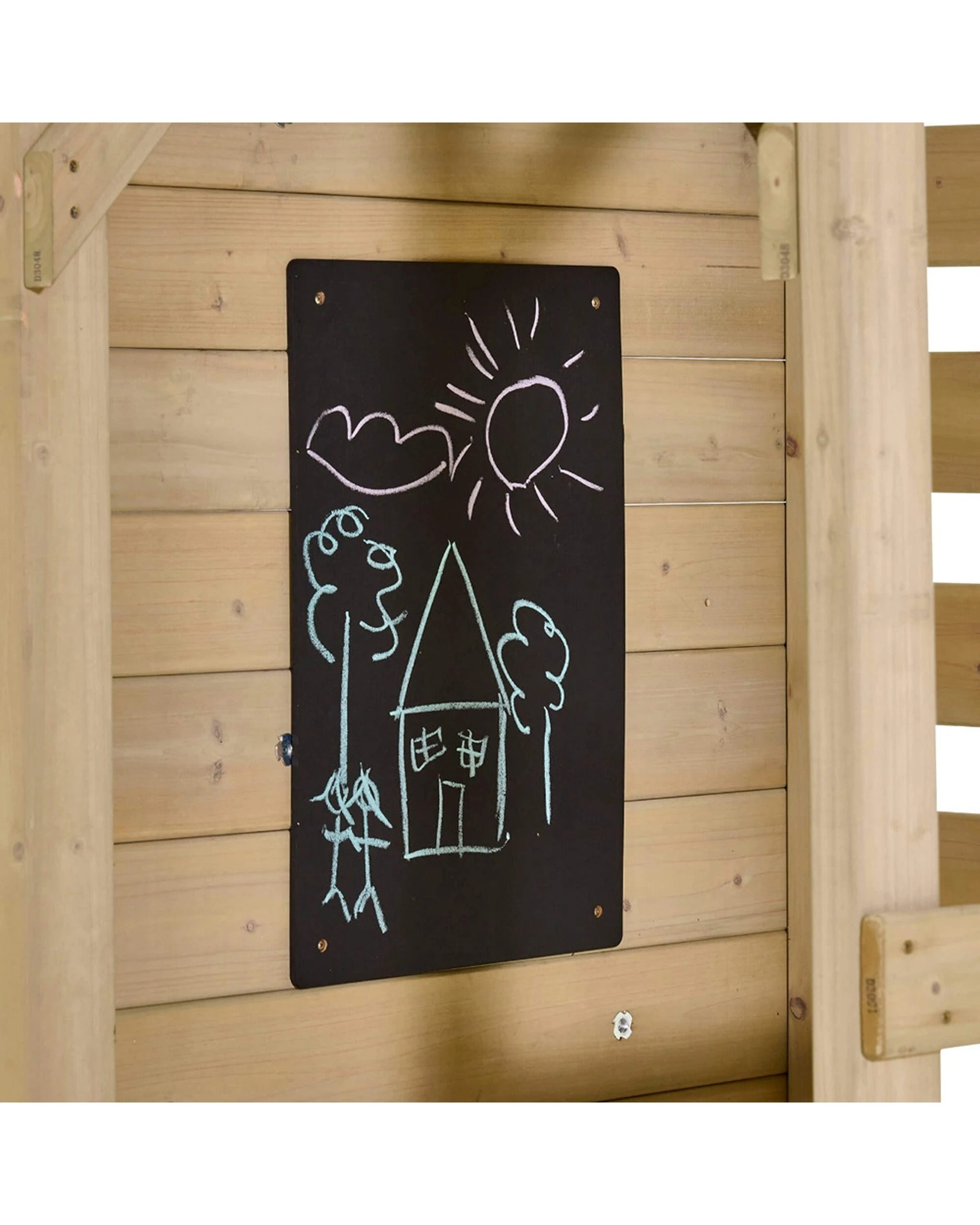 4 Plum Play Kids/Children Outdoor Lookout Tower Playcentre Wooden Climbing Frame - Green, 4 of 8