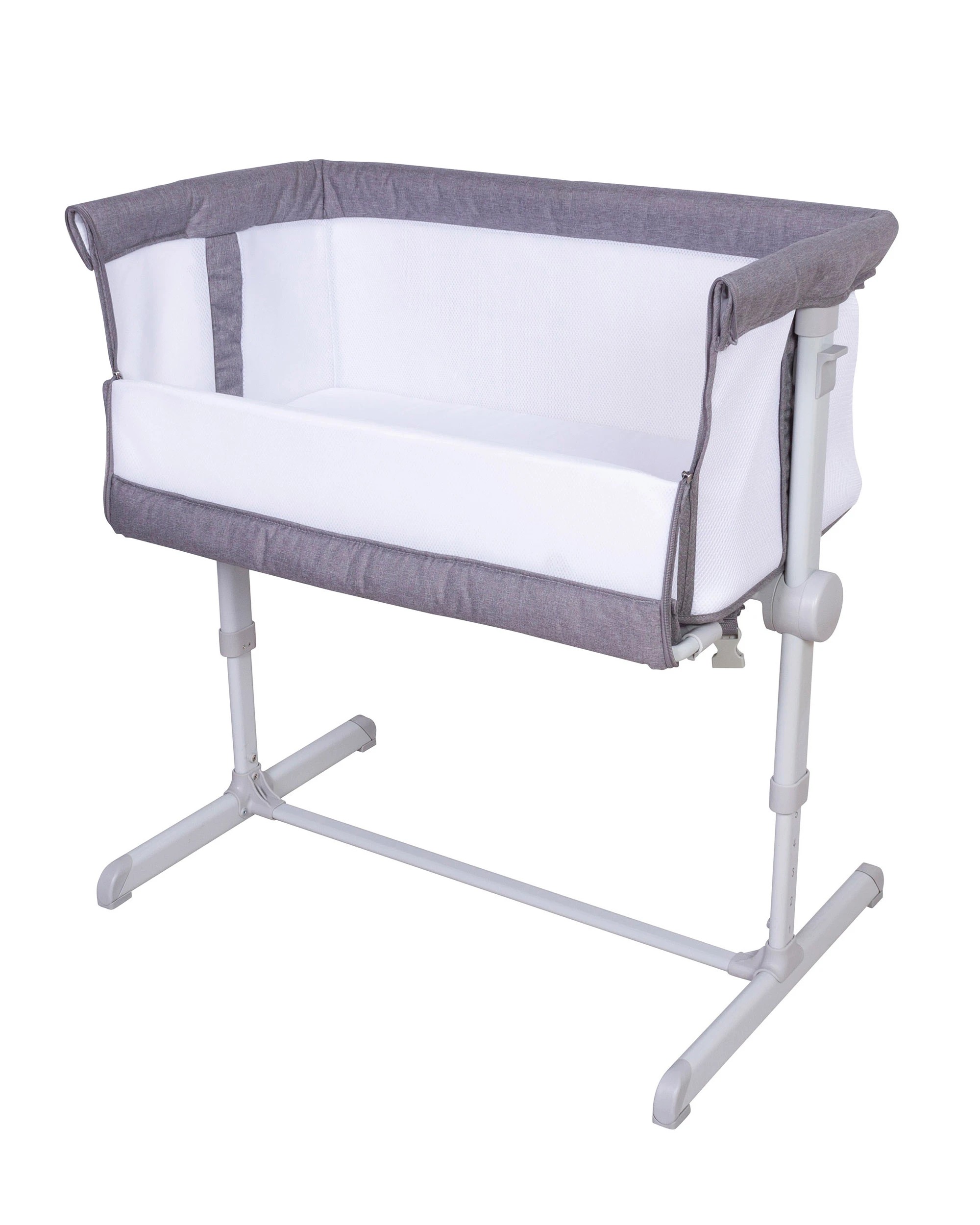 3 Childcare Dusk Bedside Sleeper - Grey, 3 of 9
