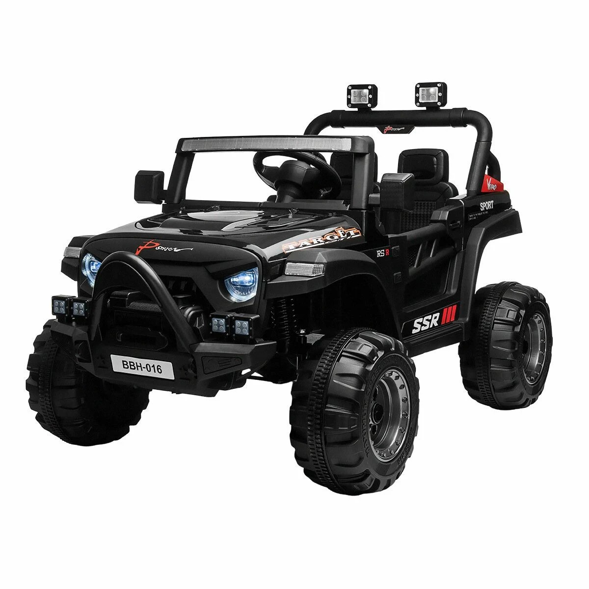 1 Kidbot Electric Ride On Car Vehicle Off Road Toy Jeep Truck for Kids Children with Parental, 1 of 5