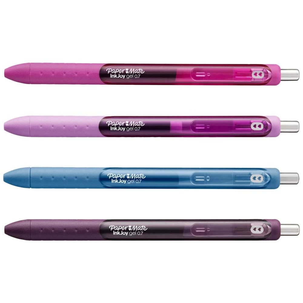 3 Paper Mate InkJoy Gel Pens 0.7mm Candy Pop 4 Pack, 3 of 9