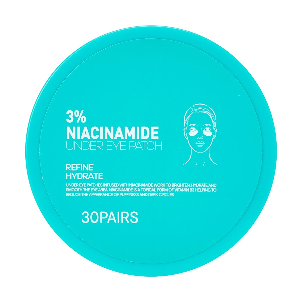 4 30 Pairs Refine Hydrate Under Eye Patch - 3% Niacinamide, 4 of 9