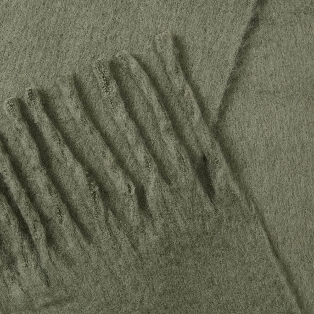 2 Fluffy Scarf Grn Olive, 2 of 3