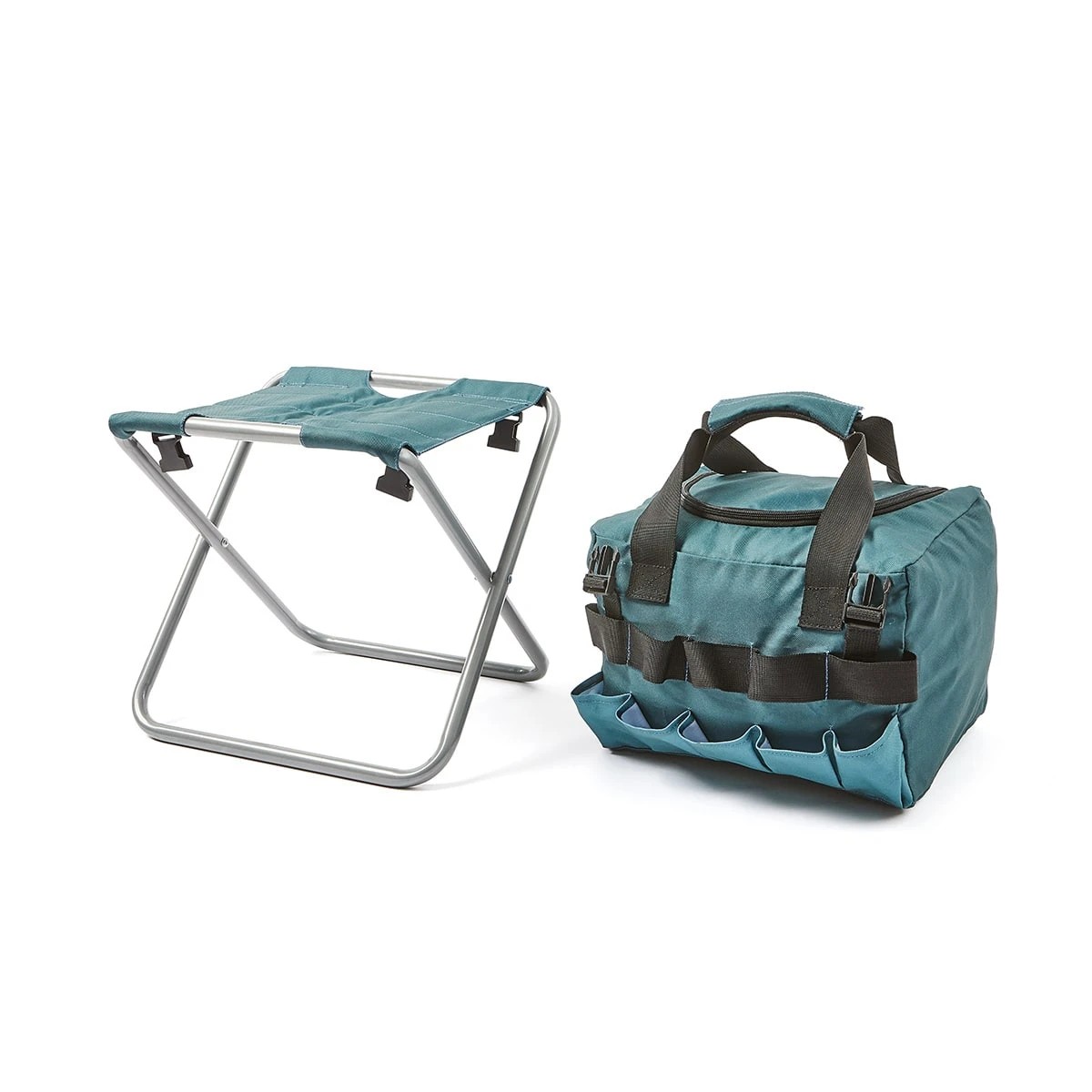 4 Folding Stool with Storage, 4 of 10