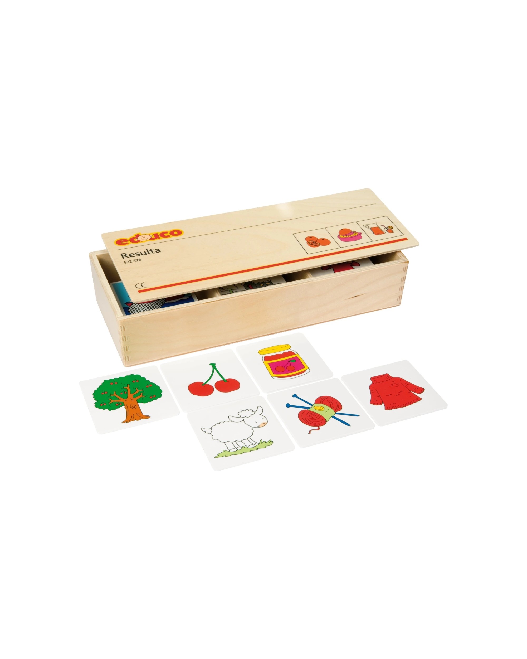 1 Educo Resulta Sequencing Story Cards Educational Toy - Multi, 1 of 1