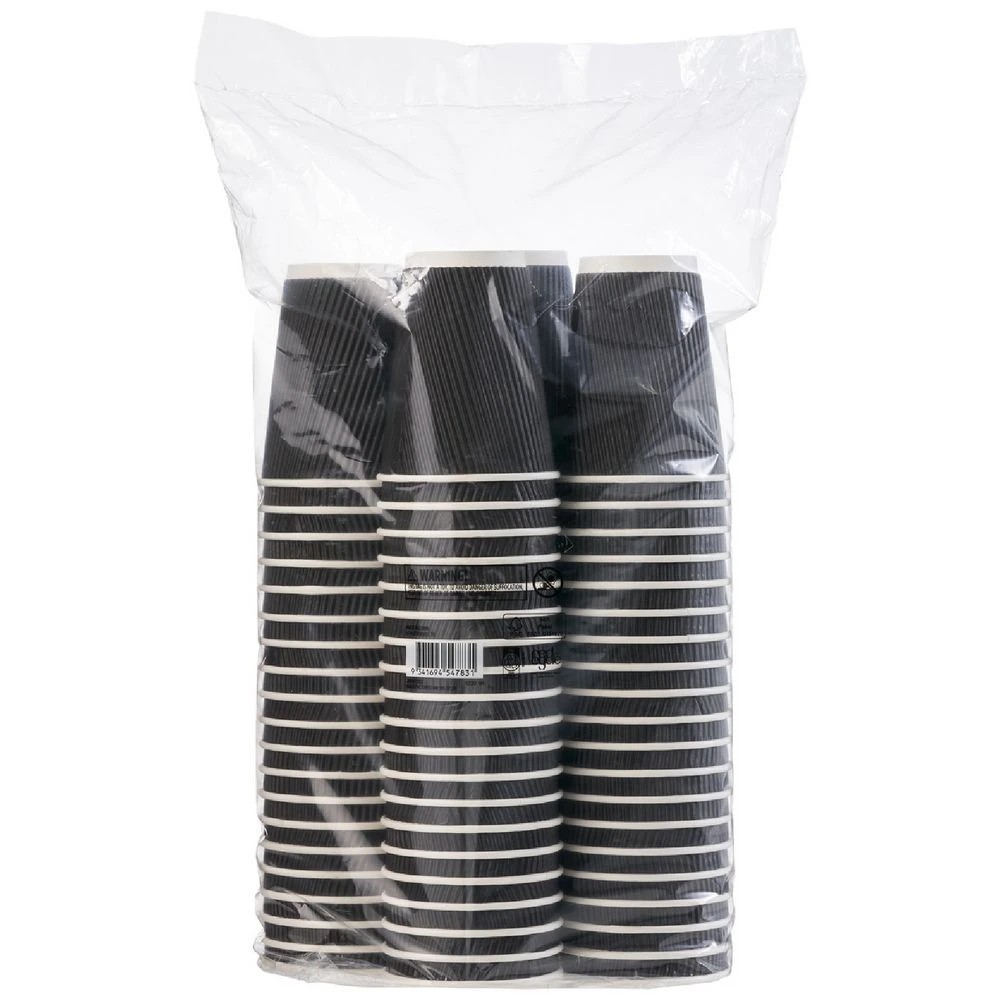 2 J.Burrows Corrugated Cups 340mL 480 Pack, 2 of 4