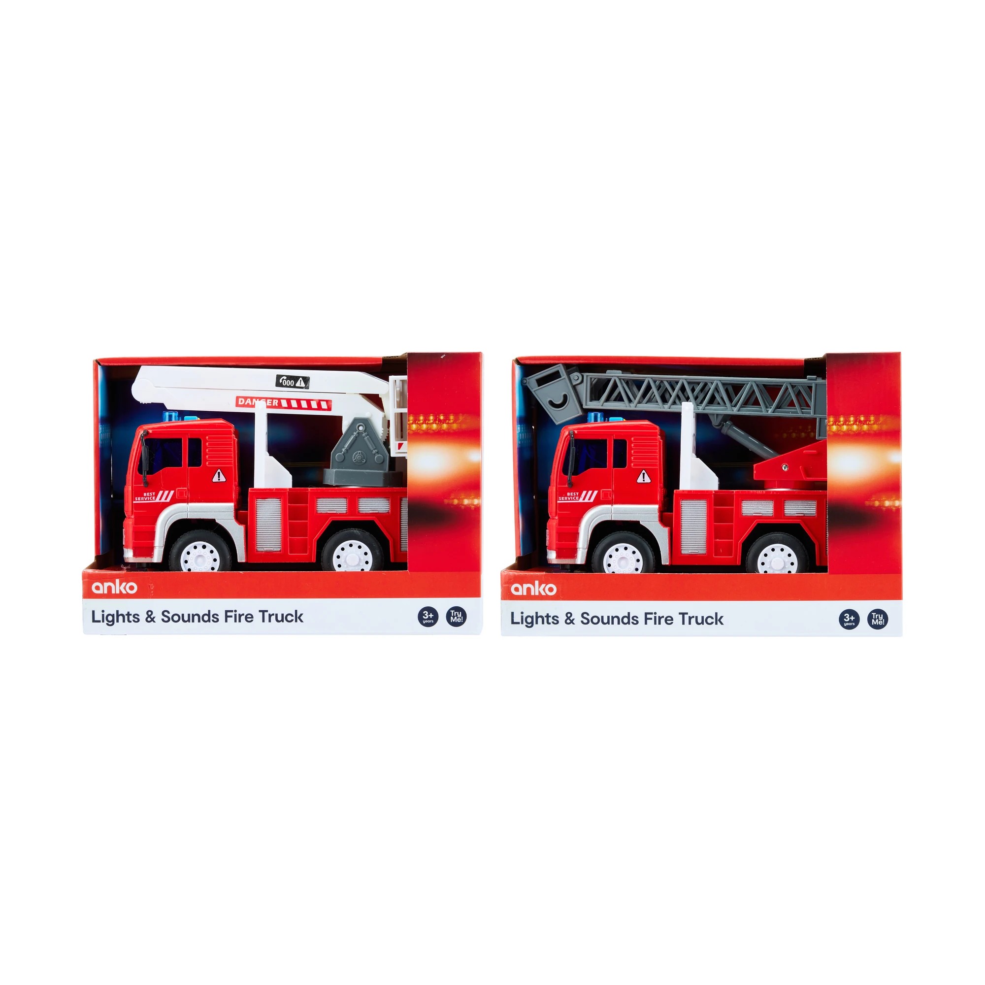 1 Lights & Sounds Fire Truck - Assorted, 1 of 9