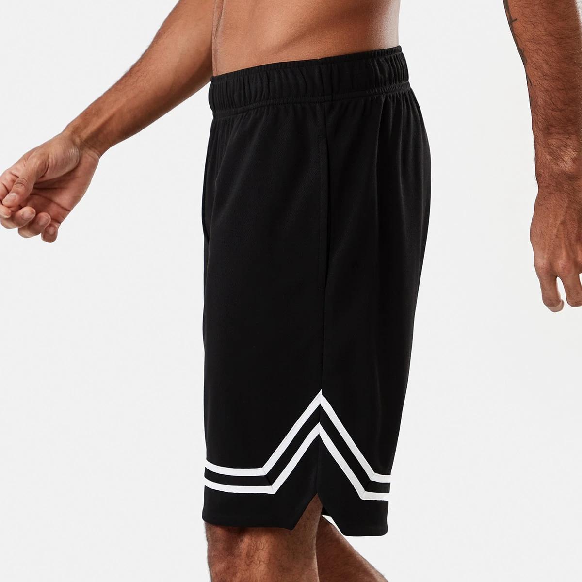 2 Active Mens Basketball Shorts BLACK, 2 of 7