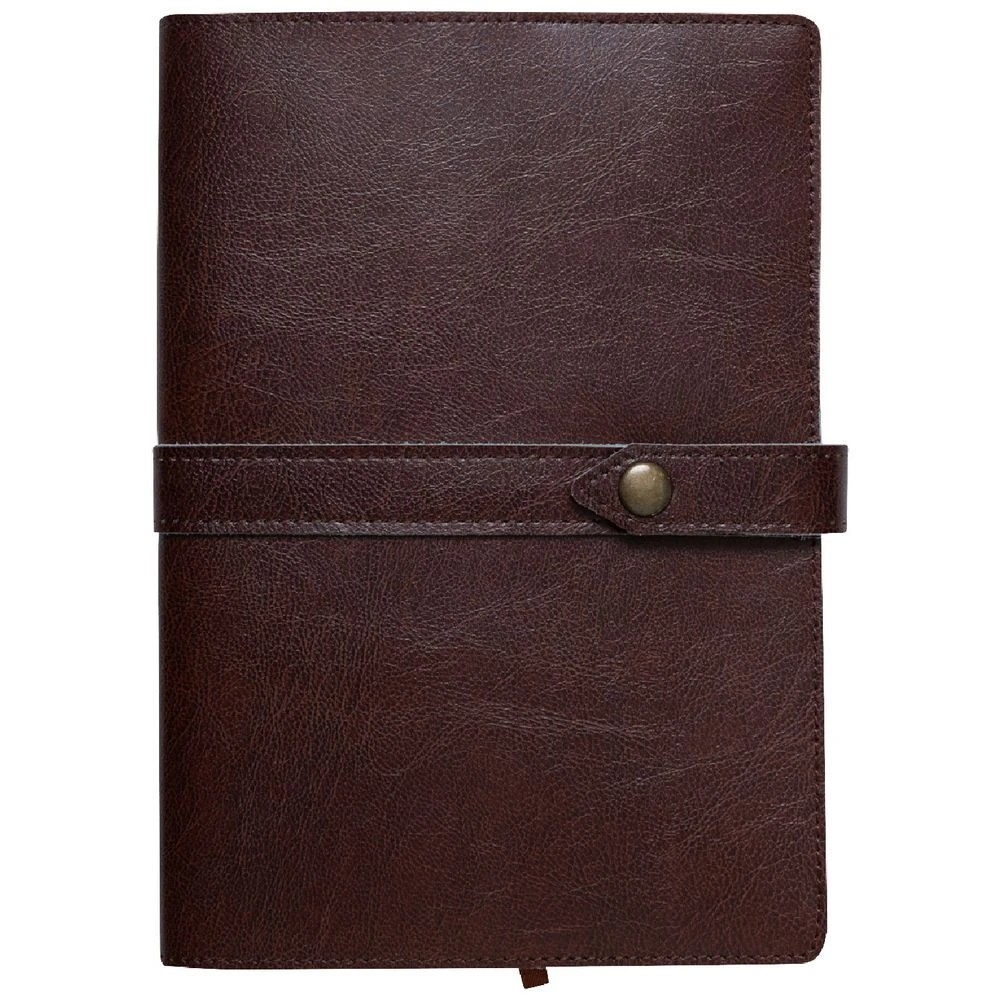 1 Otto A5 Vintage Journal 192 Pages Brown, 1 of 5