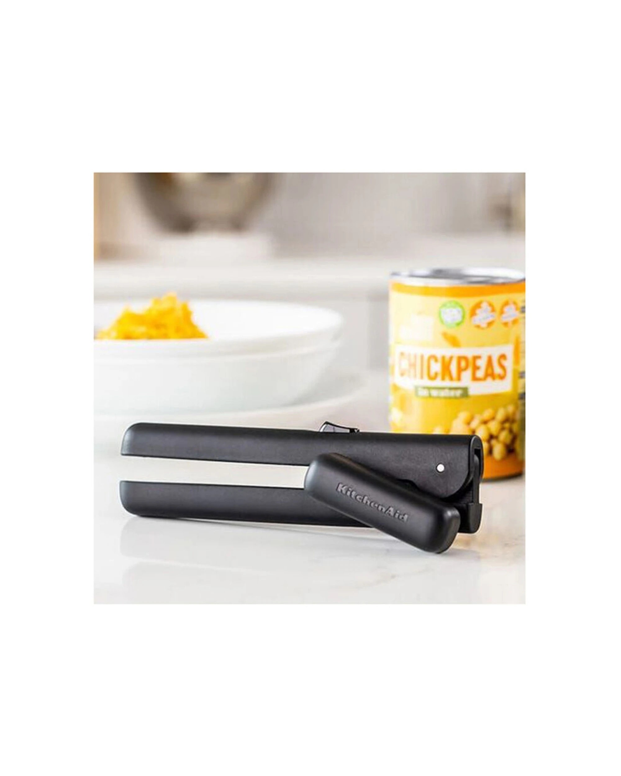 4 KitchenAid 2pk Easy To Use Universal Locking Tin Can Opener Ergonomic Grip - Black, 4 of 6