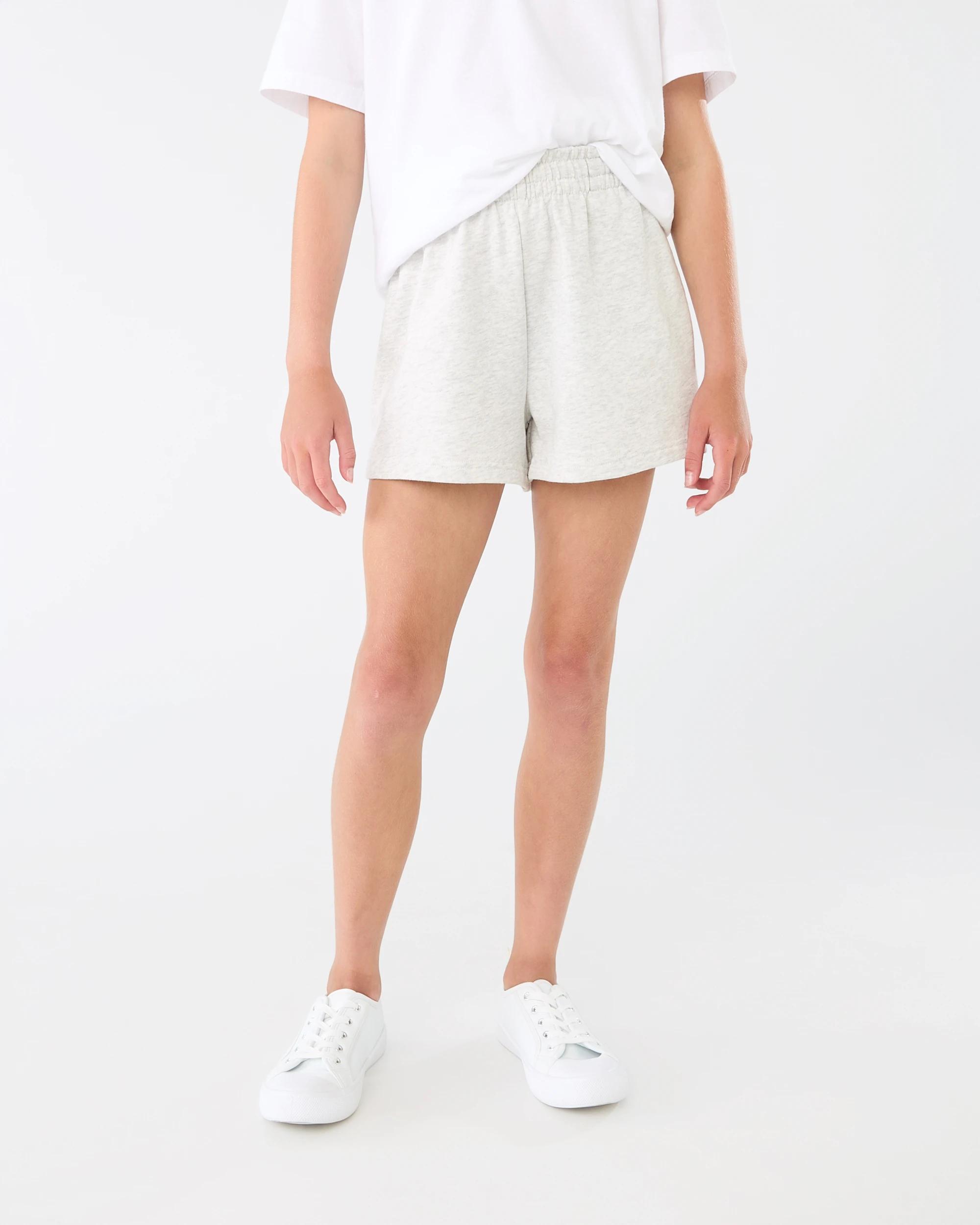1 French Terry Shorts WHITE MARLE, 1 of 6