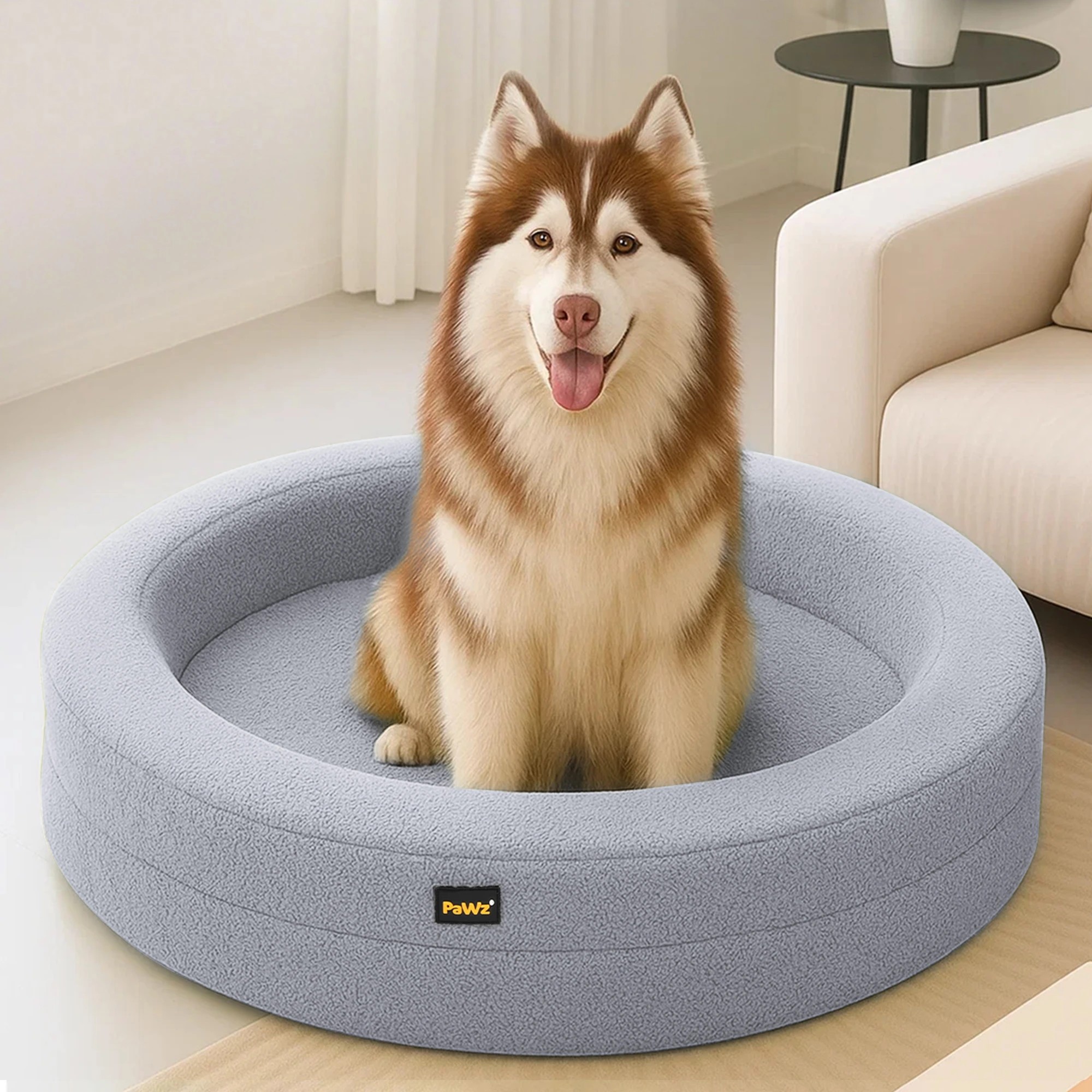 7 Pawz Washable Round Pet Bed XXL, 7 of 9