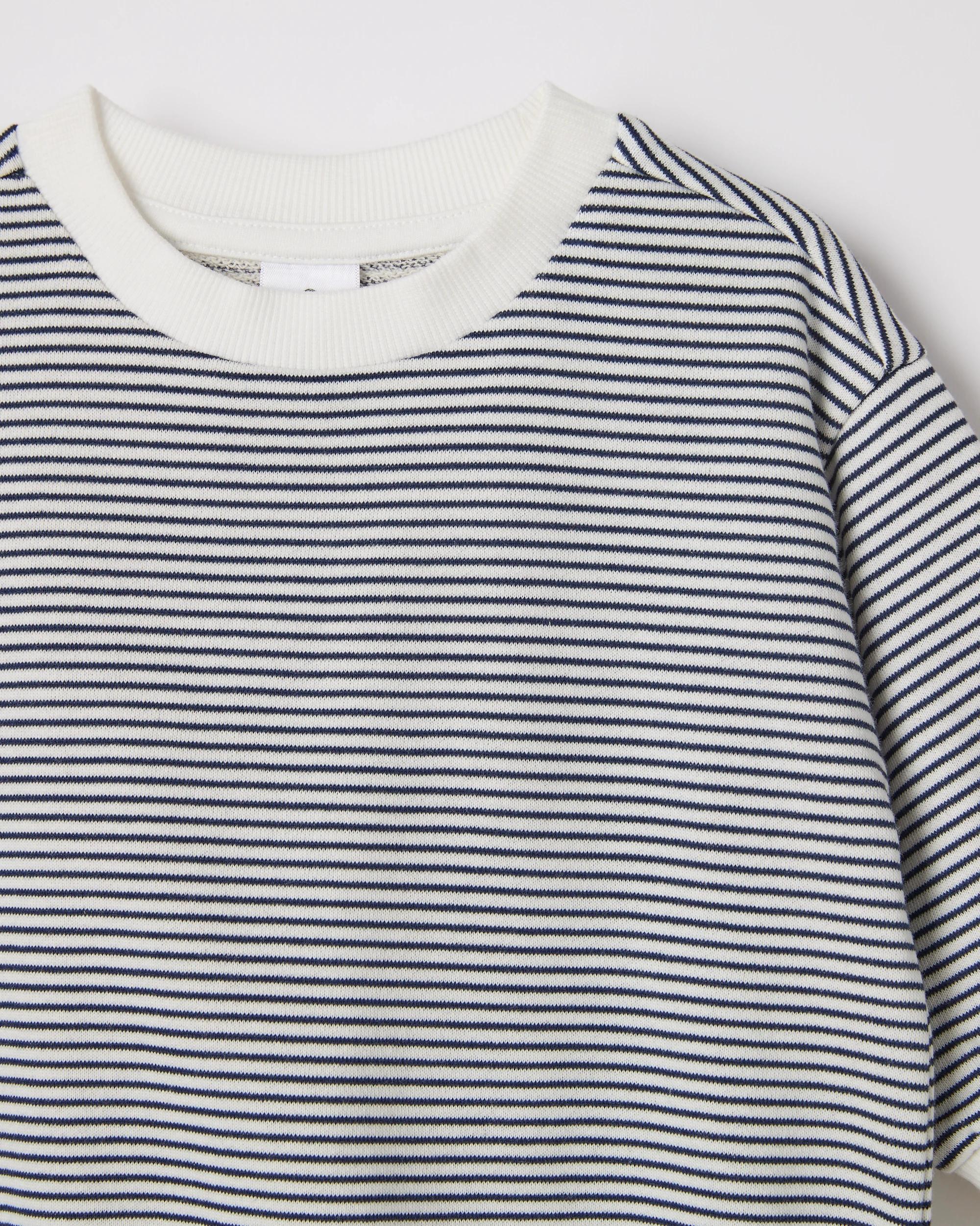 5 Target Baby Organic Cotton Striped Jumper BLACK/GARDENIA, 5 of 5