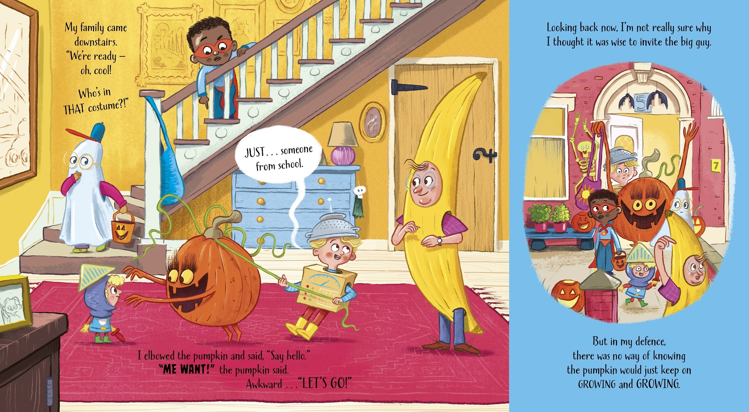 2 The Pumpkin Who Stole Halloween by Michelle Robinson - Book, 2 of 3