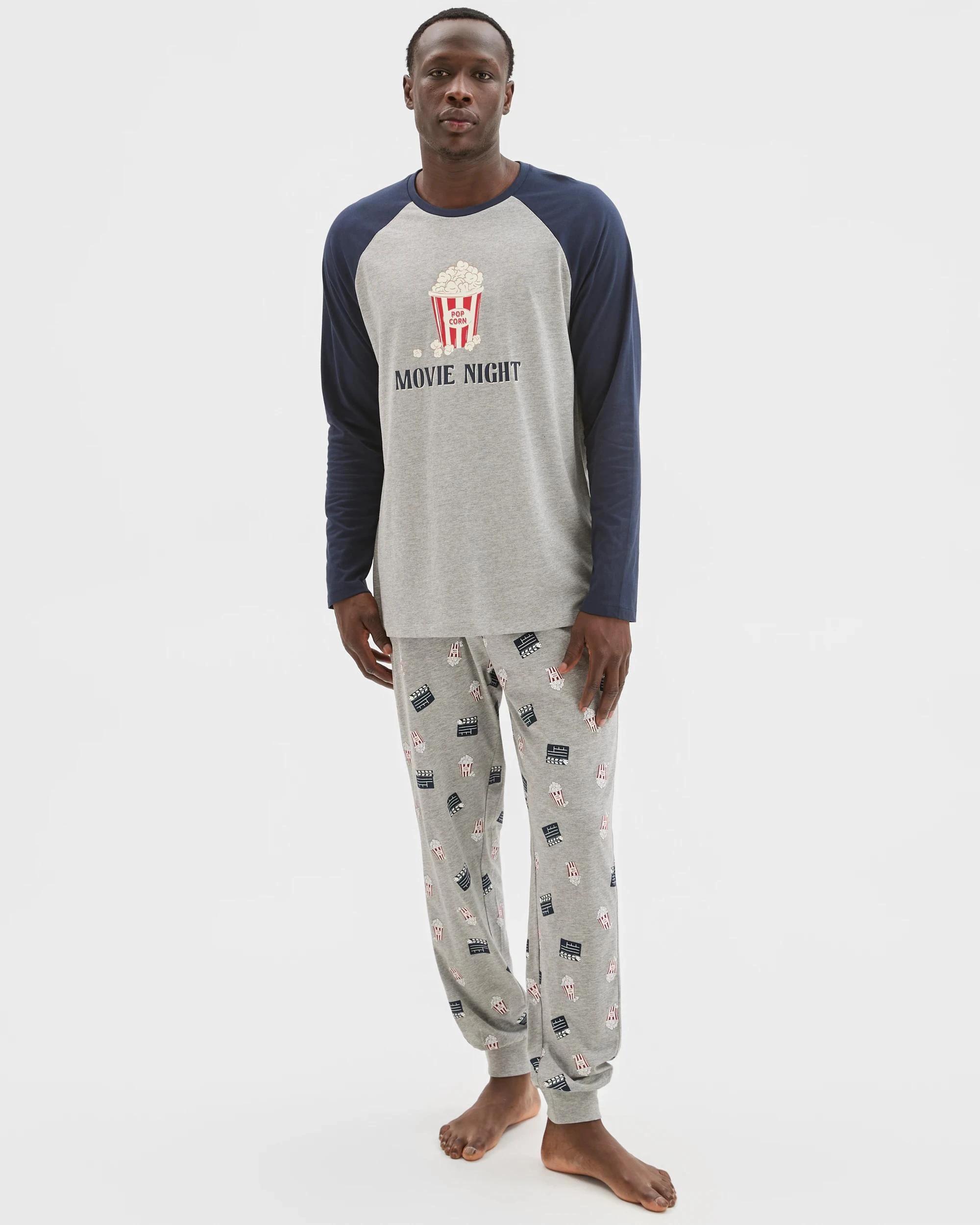 6 Maxx Australian Cotton Blend Sleep T-Shirt GREY MARLE, 6 of 6