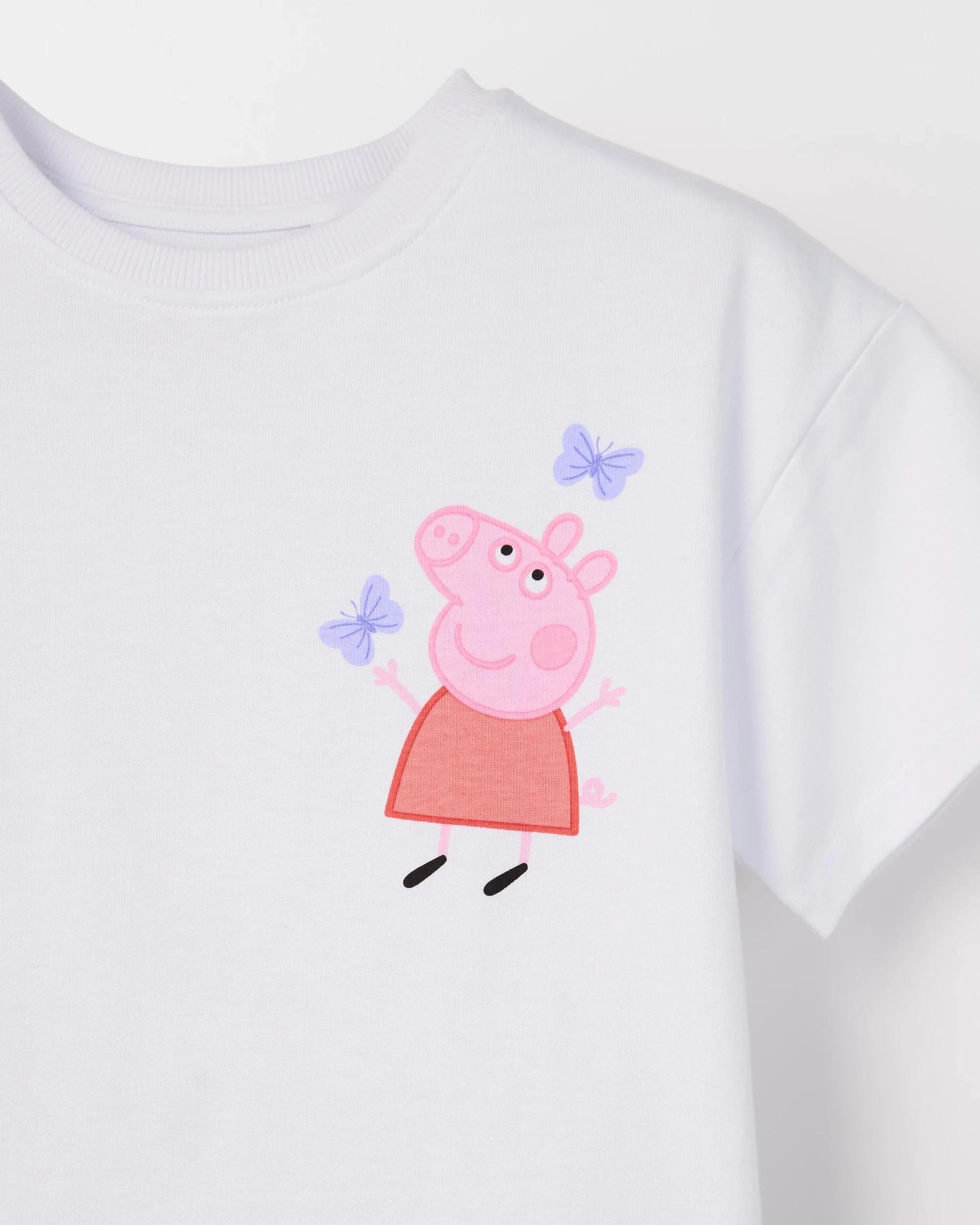 6 Peppa Pig Australian Cotton Top and Flare Pants Set , 6 of 7