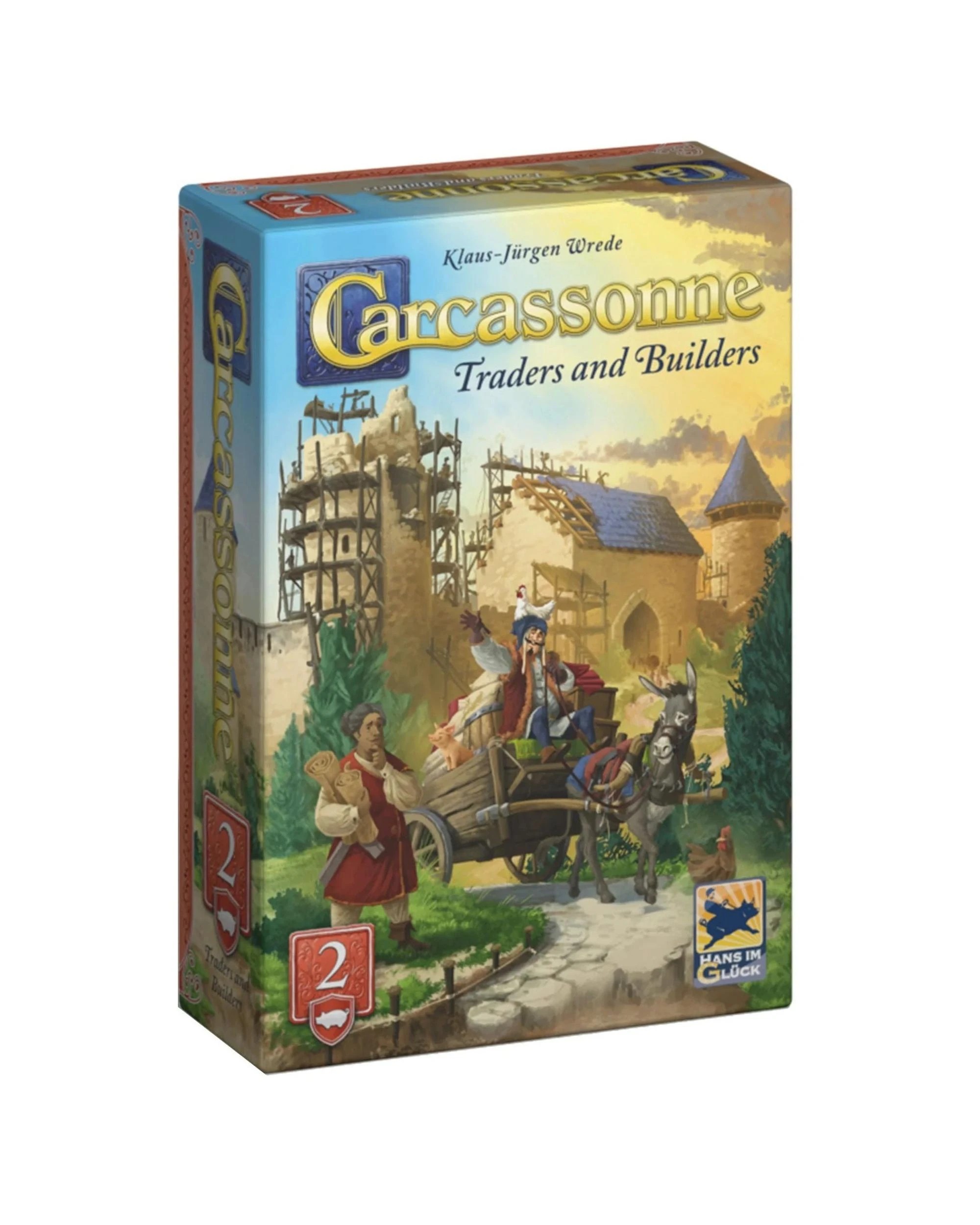 1 Carcassonne Traders and Builders Expansion 2 - 2025 Redesign -  Board Game, 1 of 8