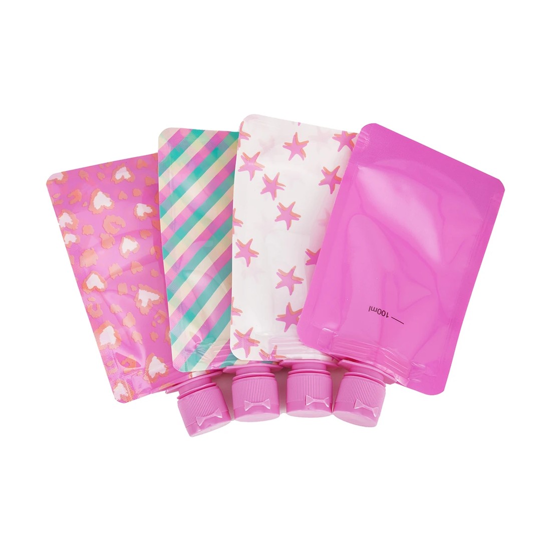 4 OXX Travel 4 Pack Travel Solutions Travel Pouches, 4 of 9