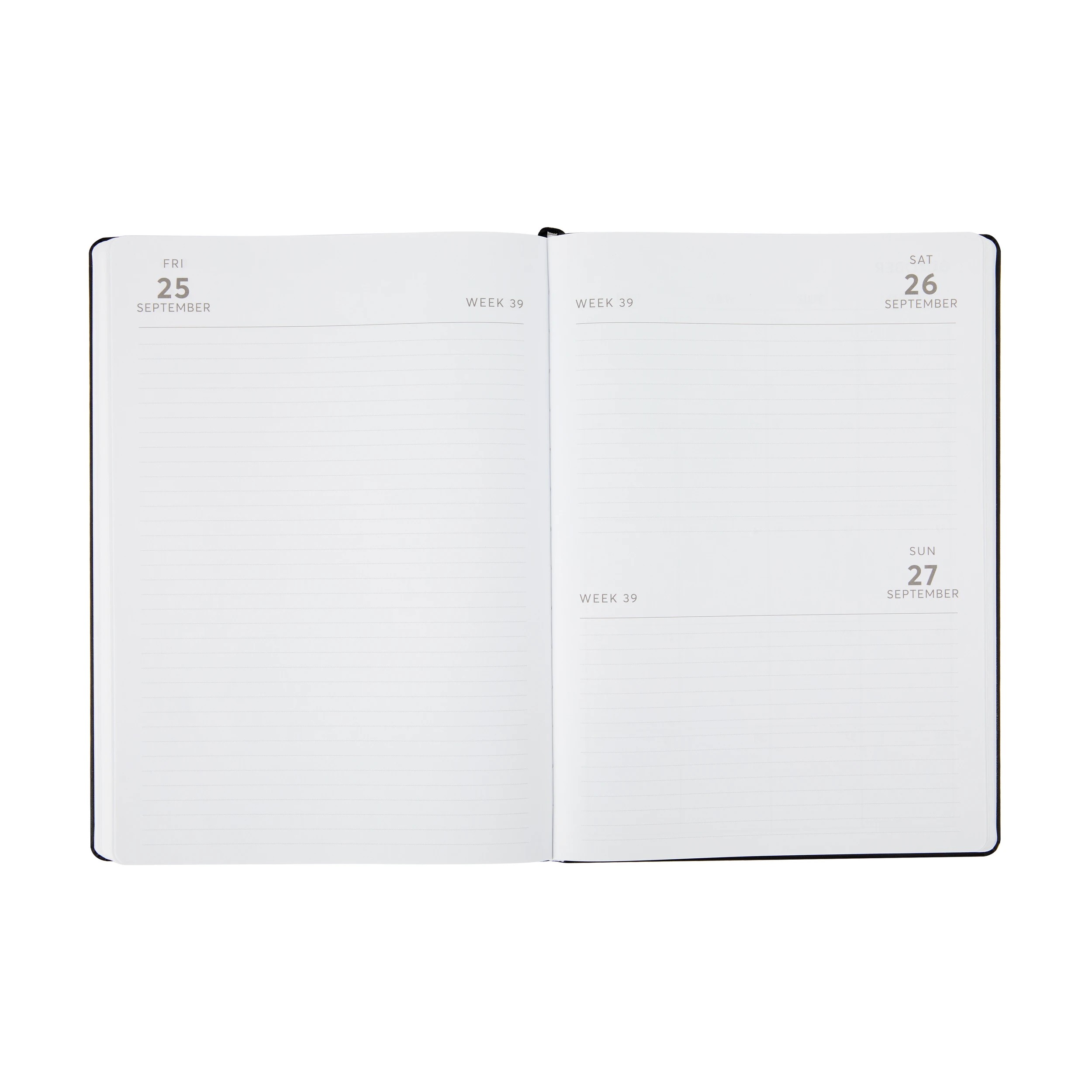 2 2026 Daily Diary - Black, 2 of 8