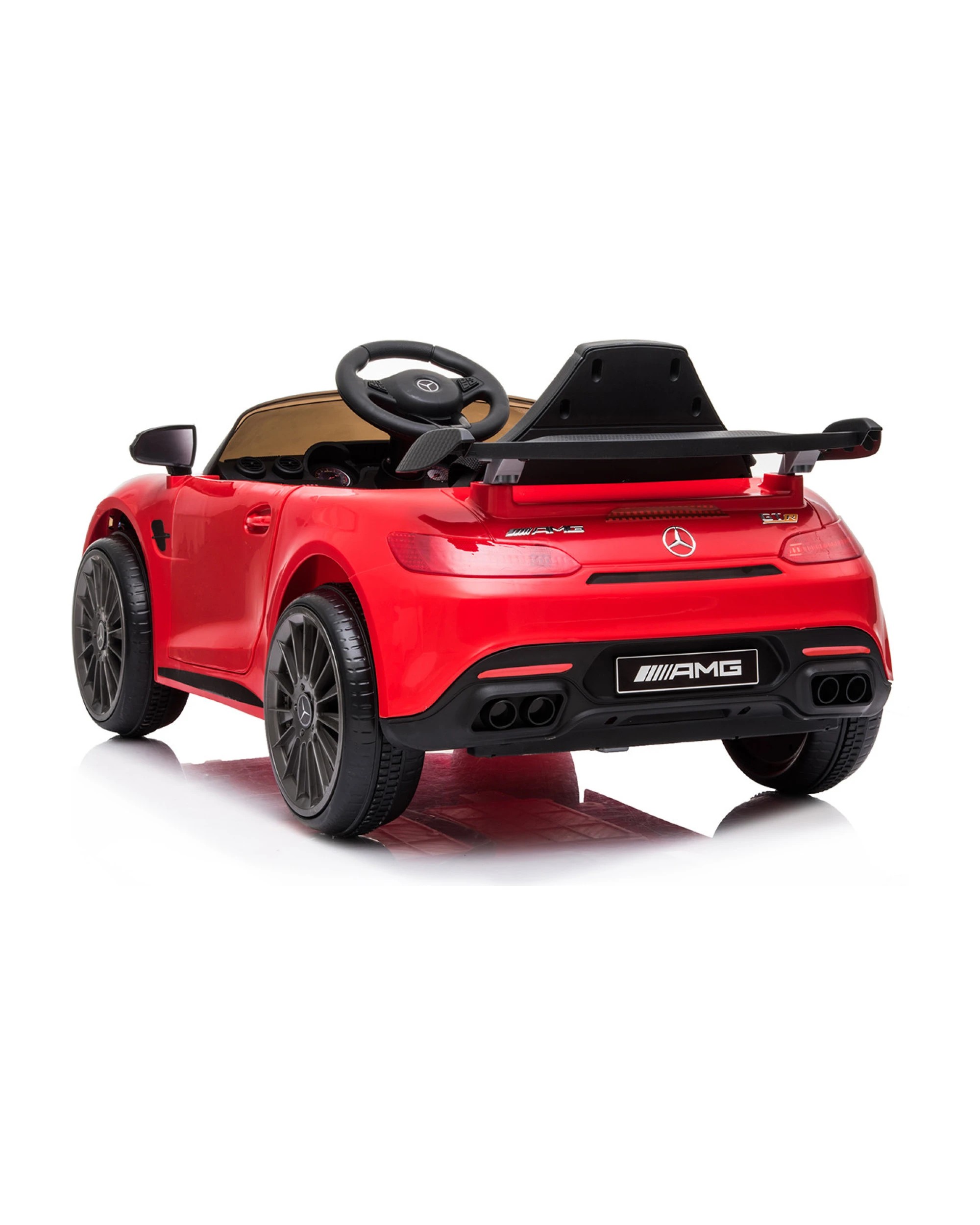 7 Kahuna Mercedes-AMG GTR Licensed Kids Electric Ride-On Car Remote Control Red - Red, 7 of 7