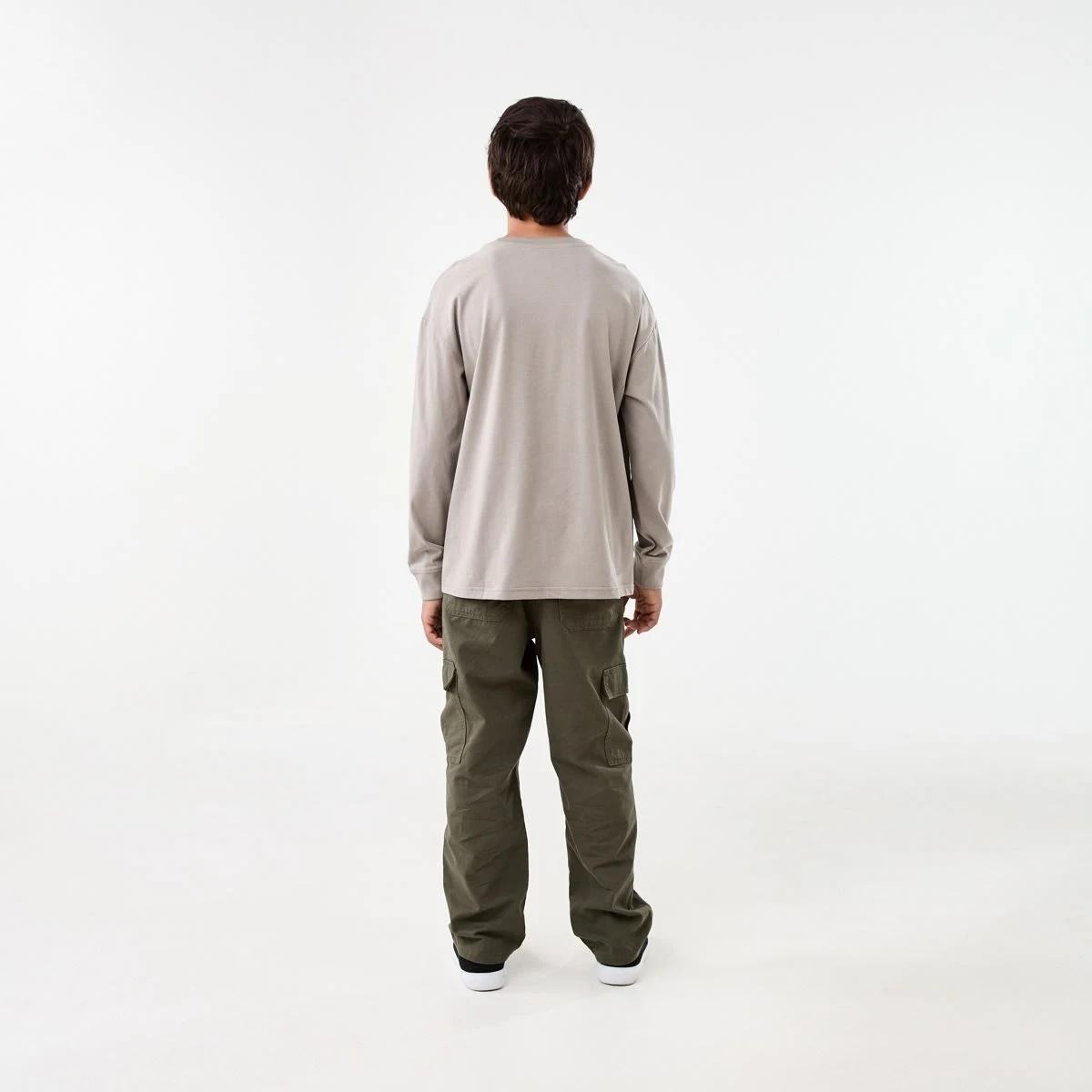 6 Heavyweight Oversized Long Sleeve T-shirt Moon Rock, 6 of 8